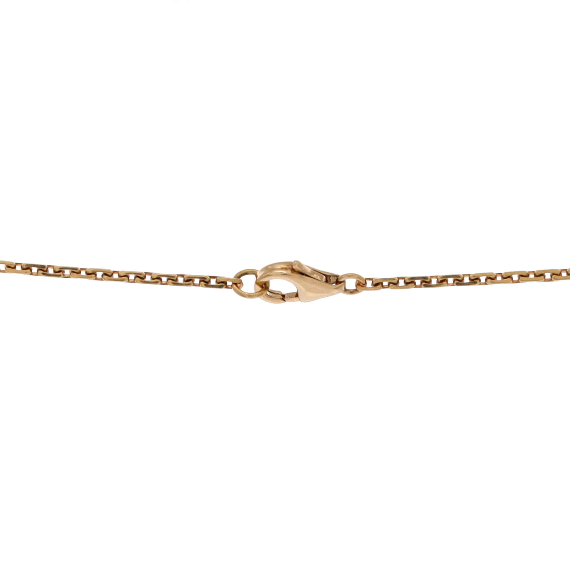 Love Pendant Necklace 18K Yellow Gold - Image 4
