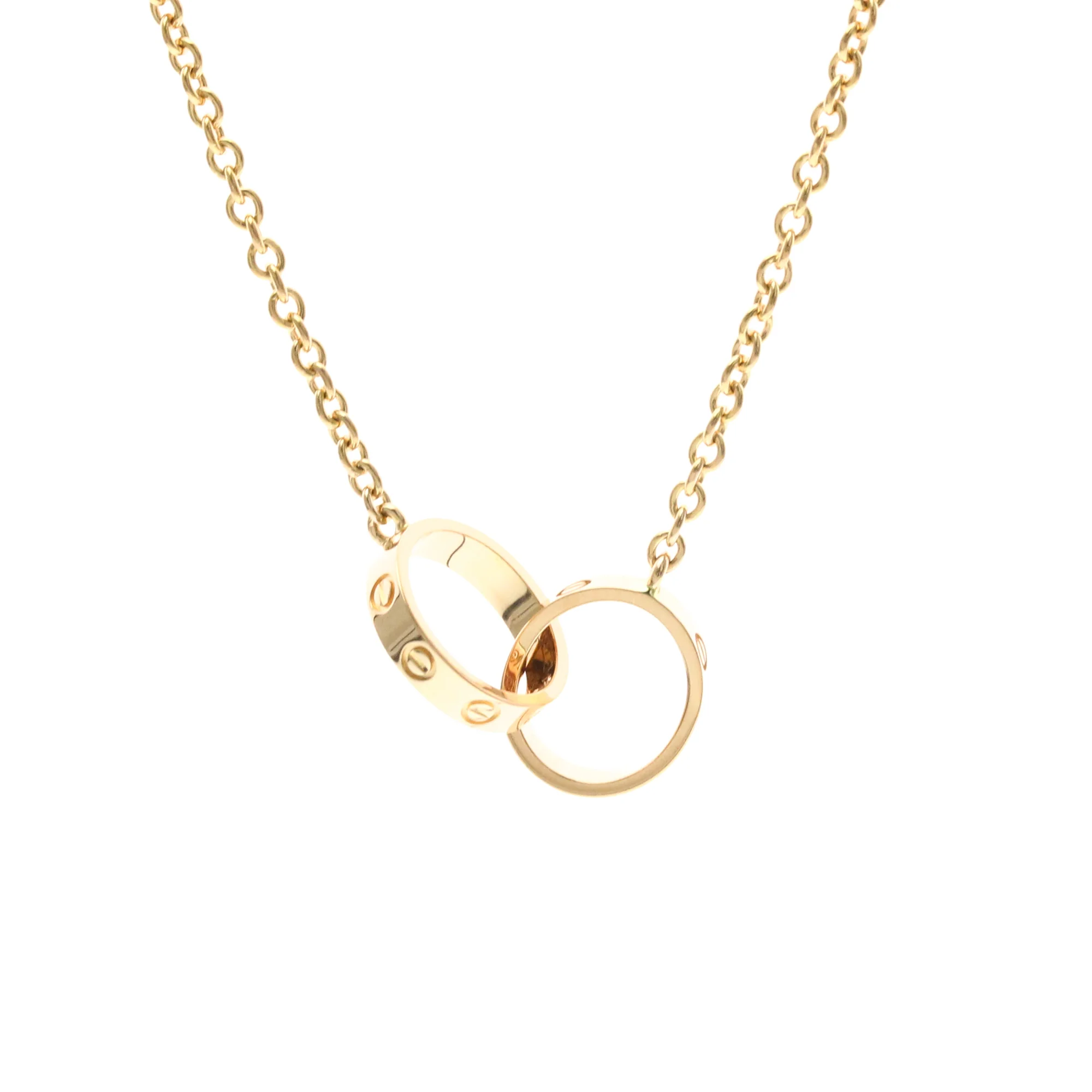 Pendant Necklace 18K Rose Gold
