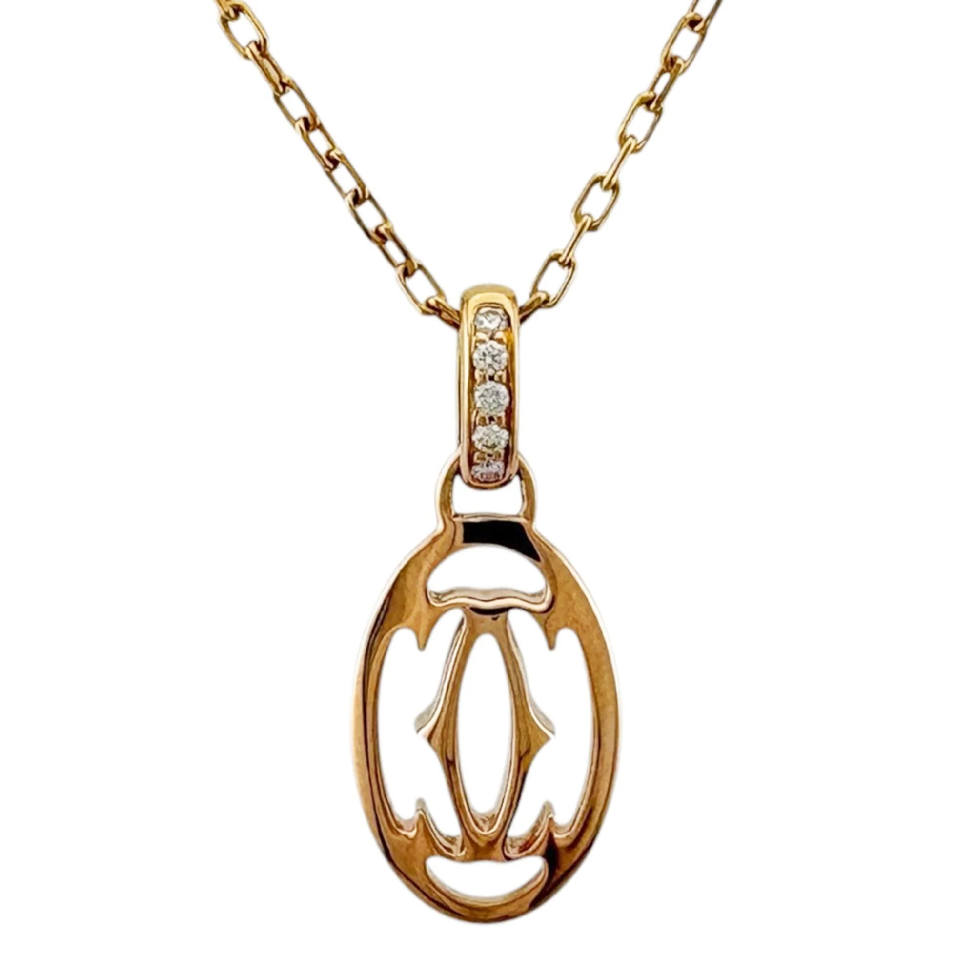 Pendant Necklace 18K Rose Gold
