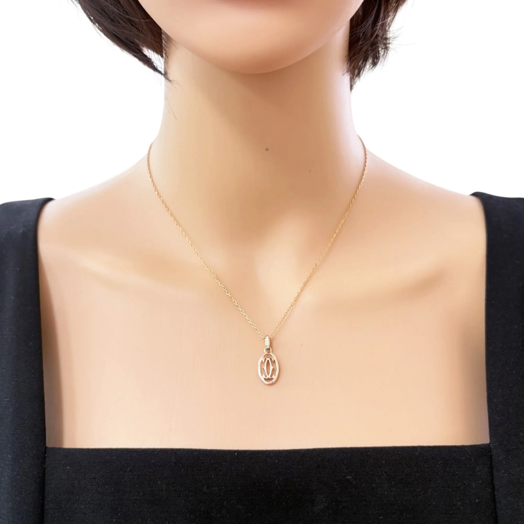 Pendant Necklace 18K Rose Gold - Image 2