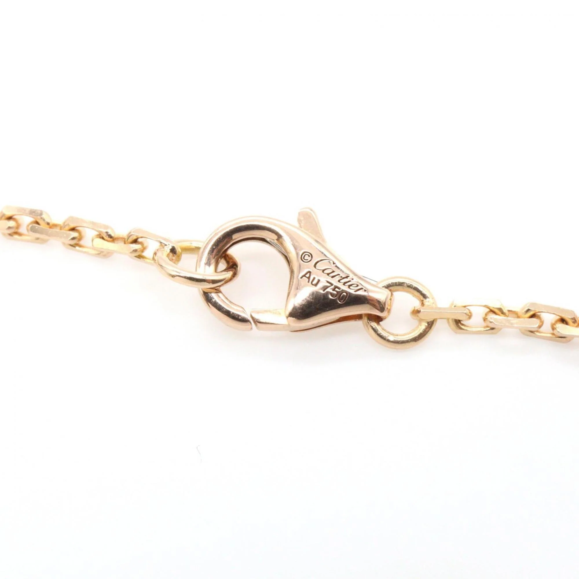 Pendant Necklace 18K Rose Gold with Diamond - Image 3