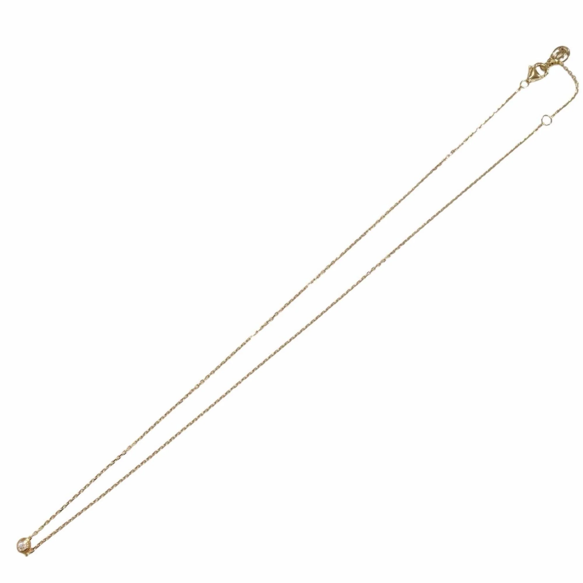 Pendant Necklace 18K Rose Gold with Diamond - Image 3