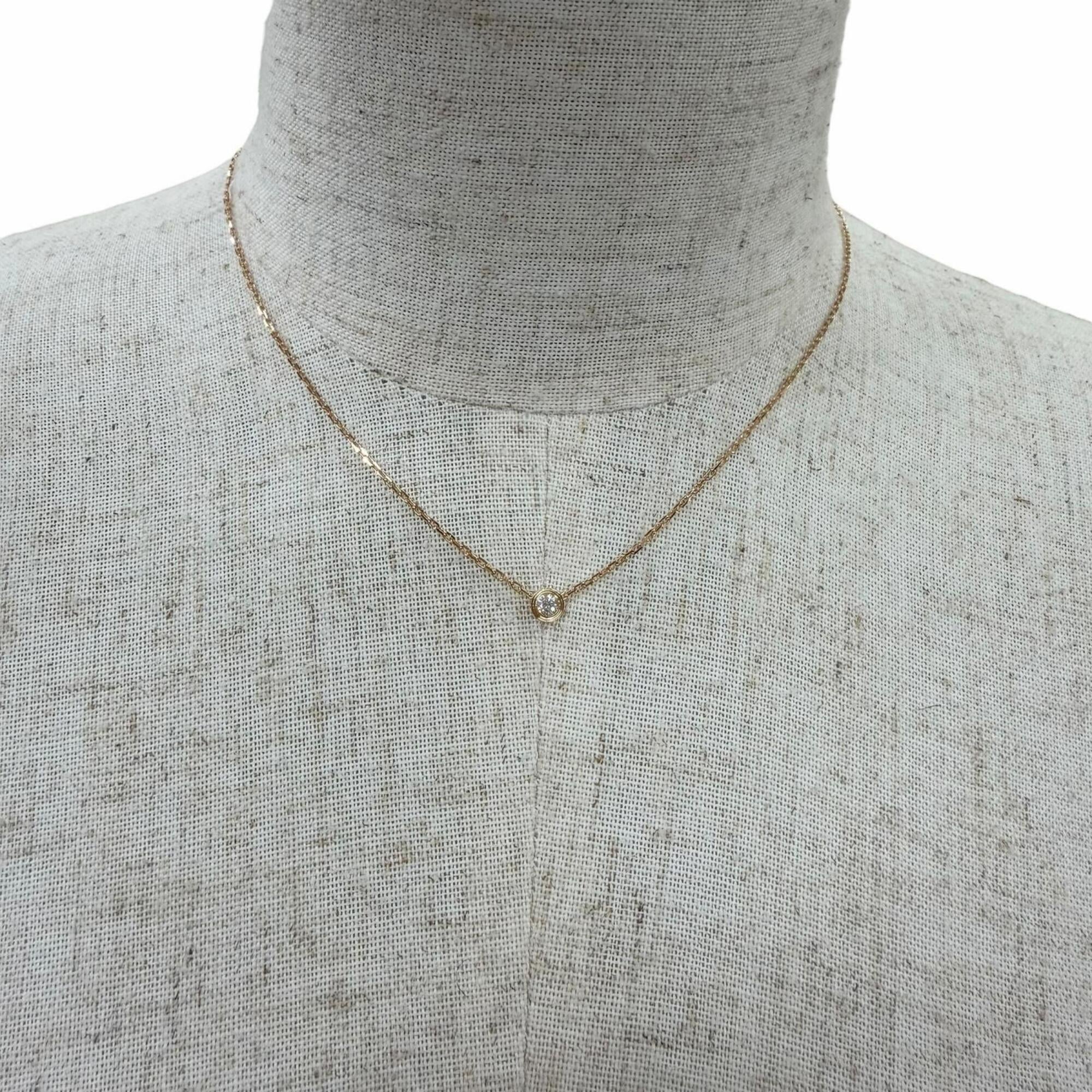 Pendant Necklace 18K Rose Gold with Diamond - Image 3