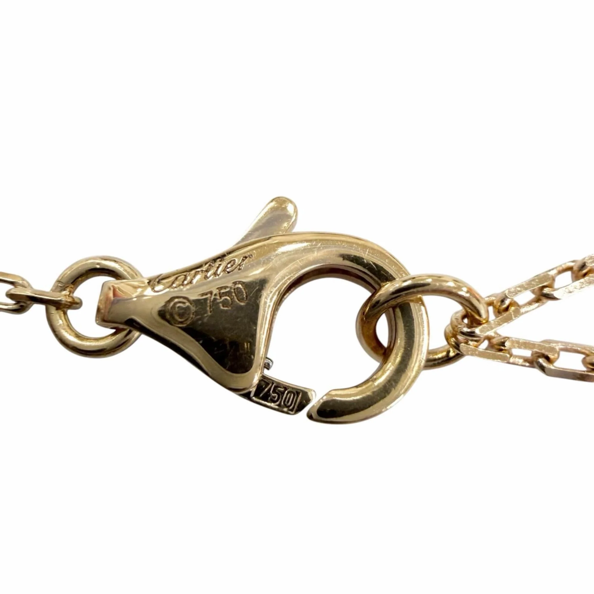Pendant Necklace 18K Rose Gold with Diamond - Image 8