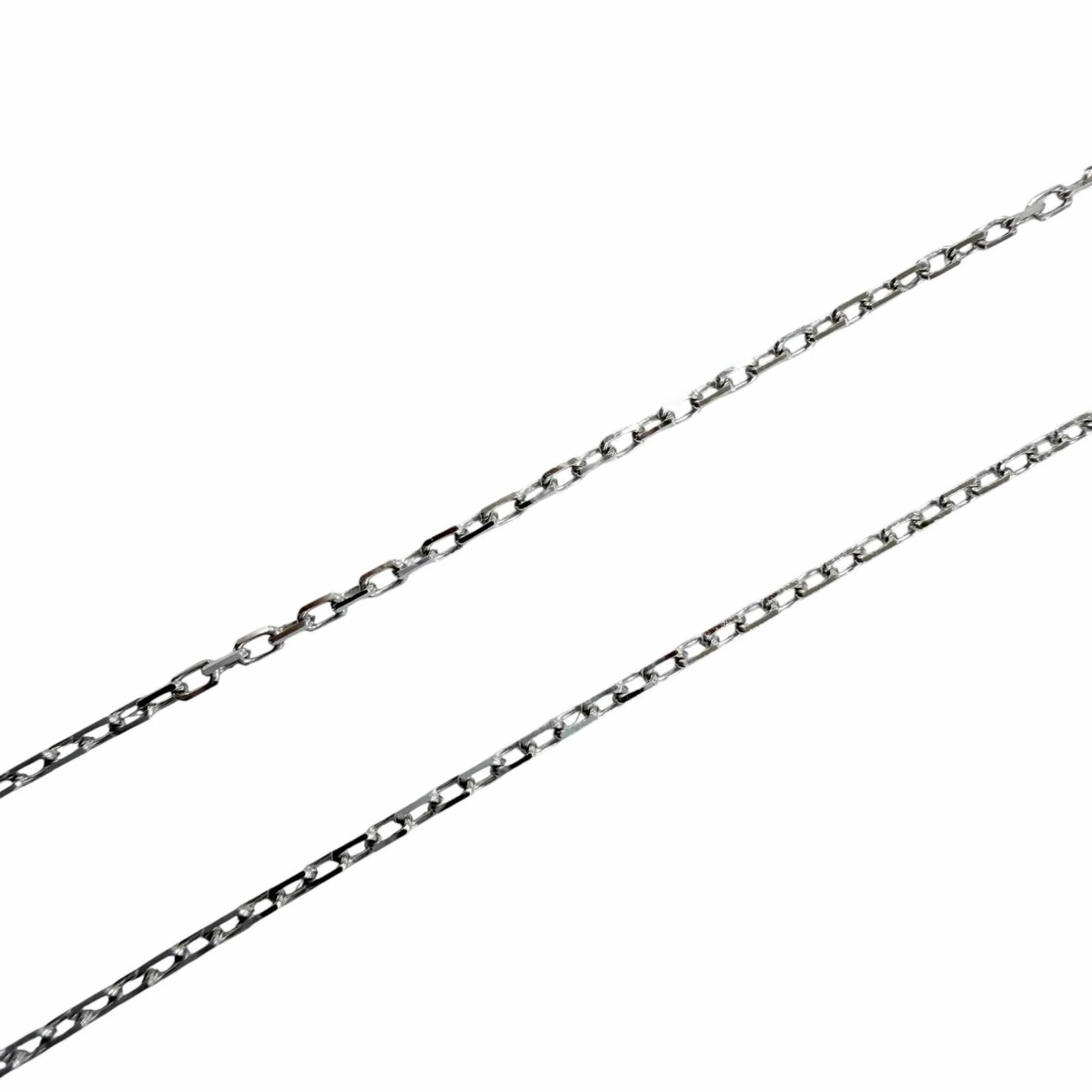 Pendant Necklace 18K White Gold with Diamond - Image 5