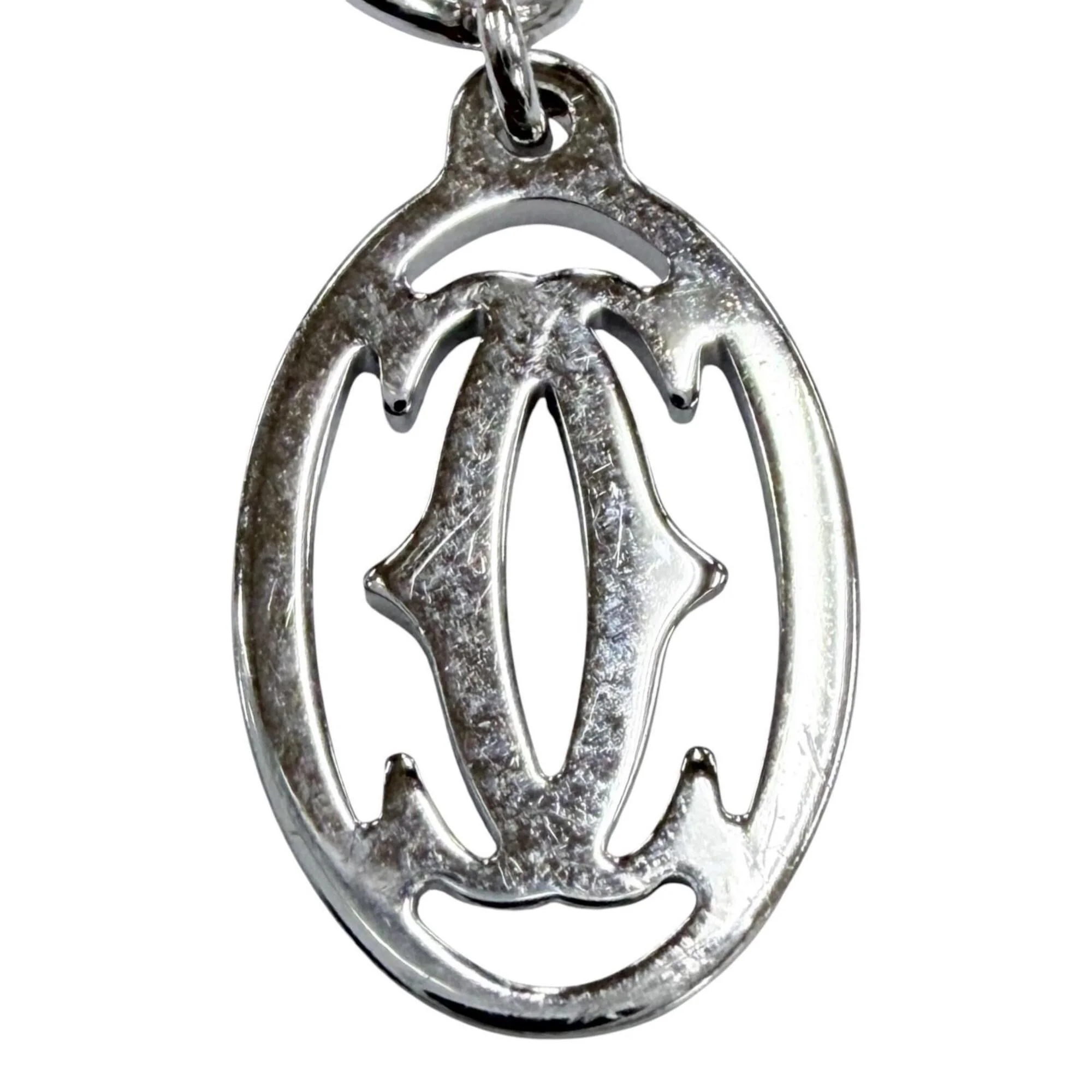 Pendant Necklace 18K White Gold with Diamond - Image 7