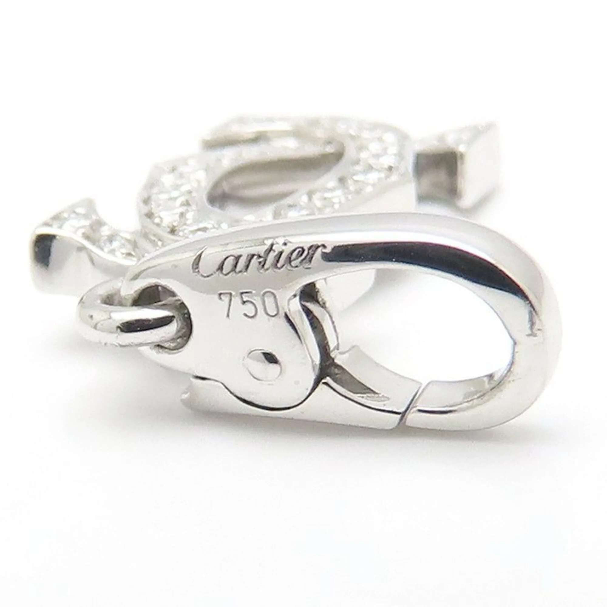 Pendant Necklace 18K White Gold with Diamond - Image 7