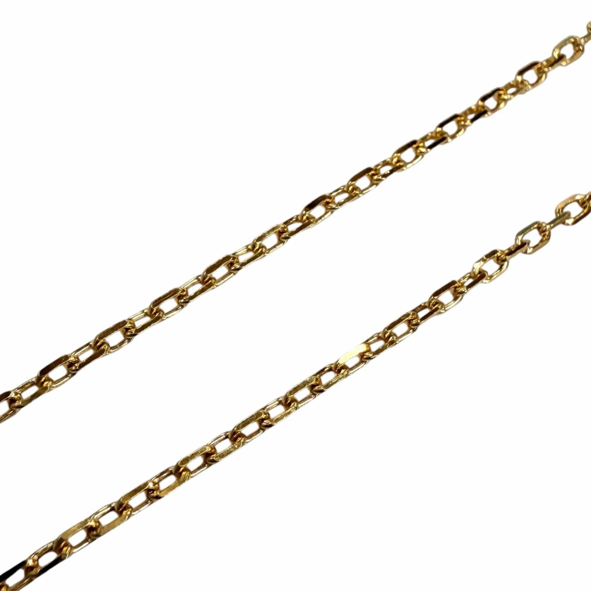 Pendant Necklace 18K Yellow Gold with Diamond - Image 4