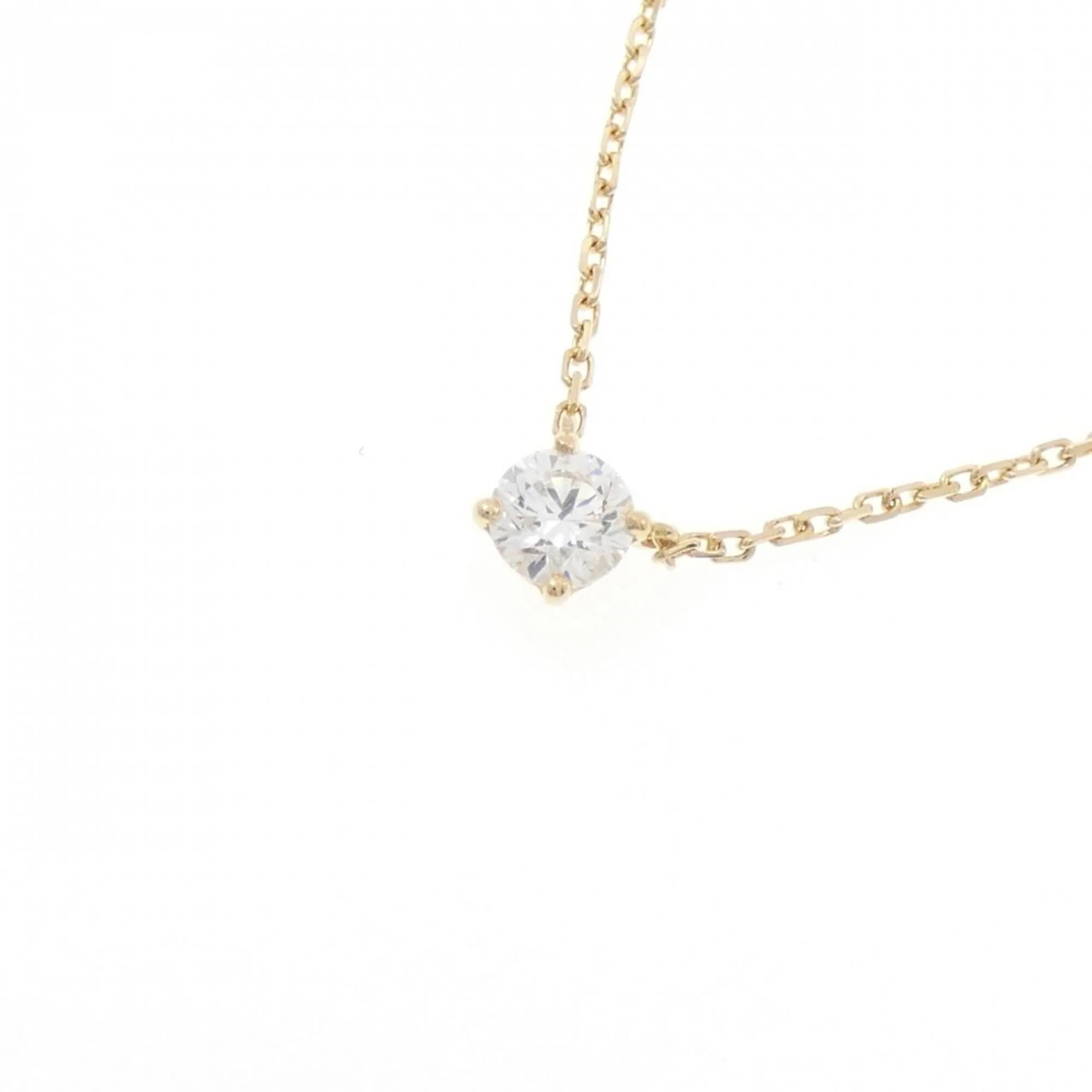 Pendant Necklace 18K Yellow Gold With Diamond - Image 3