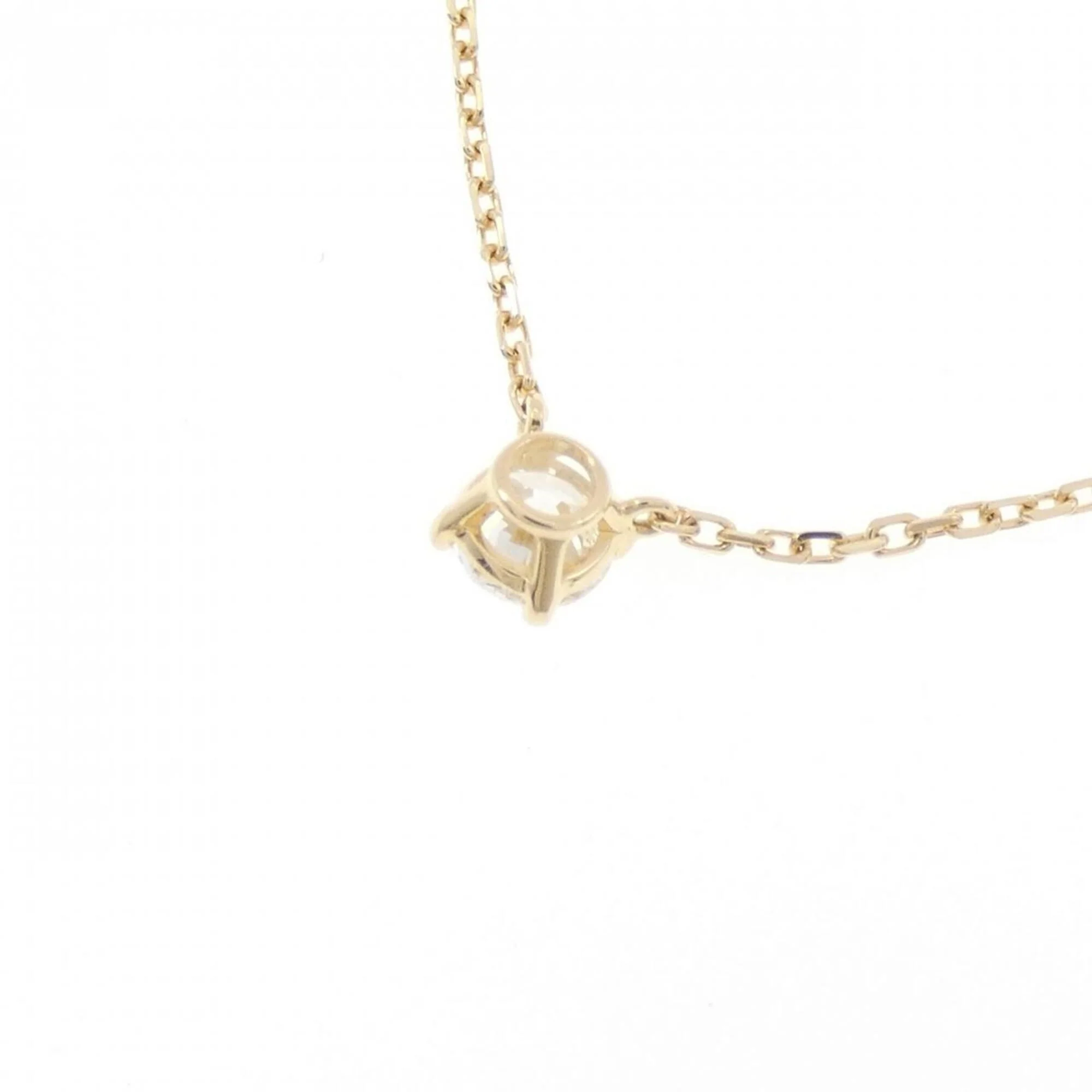 Pendant Necklace 18K Yellow Gold With Diamond - Image 4
