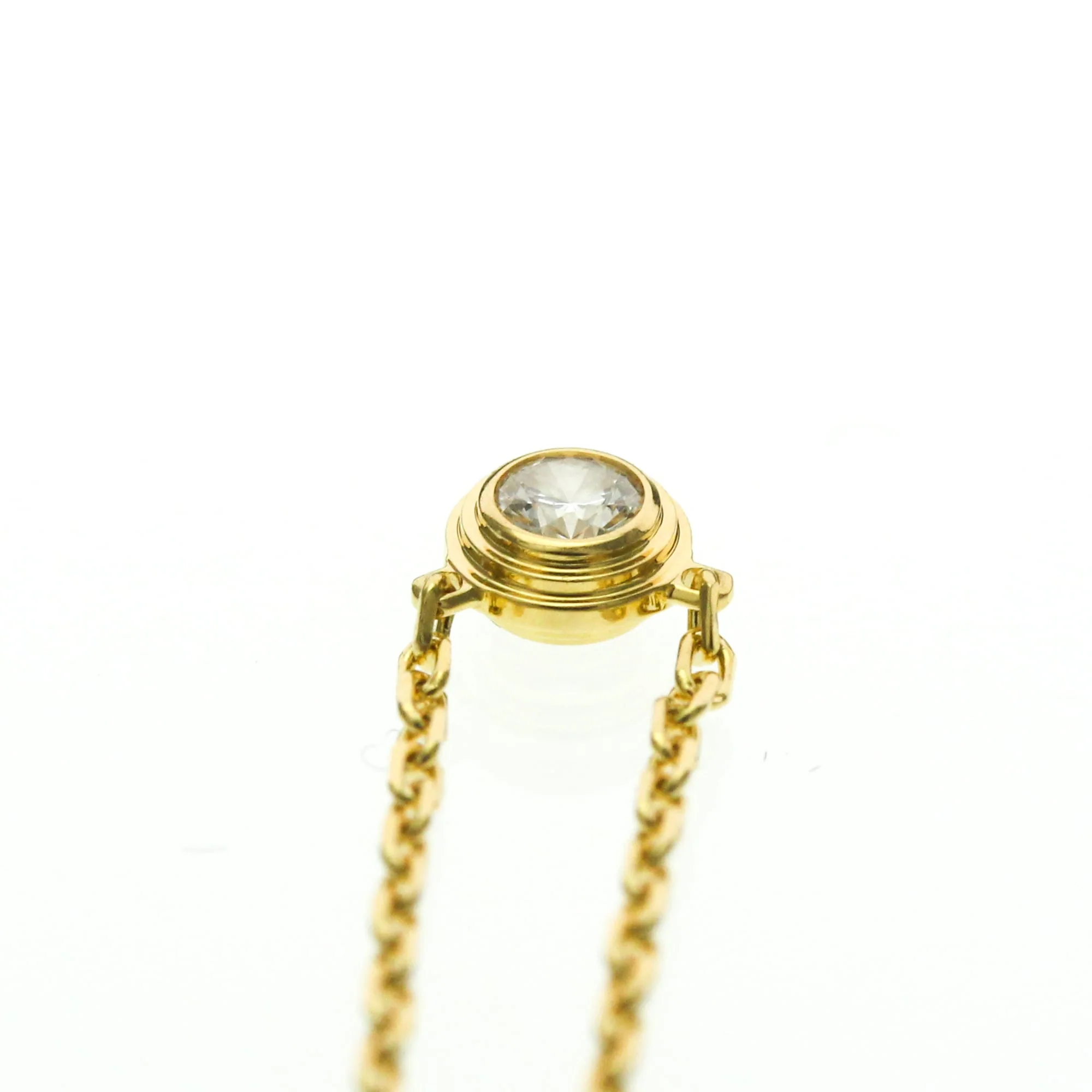 Pendant Necklace 18K Yellow Gold With Diamond - Image 6