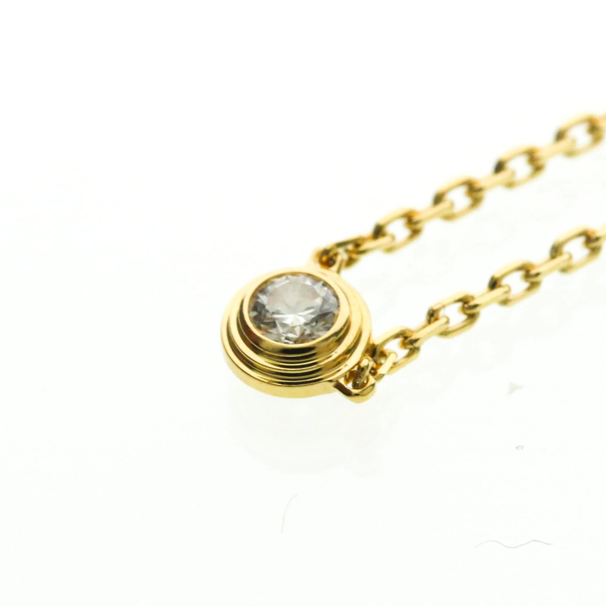 Pendant Necklace 18K Yellow Gold With Diamond - Image 7