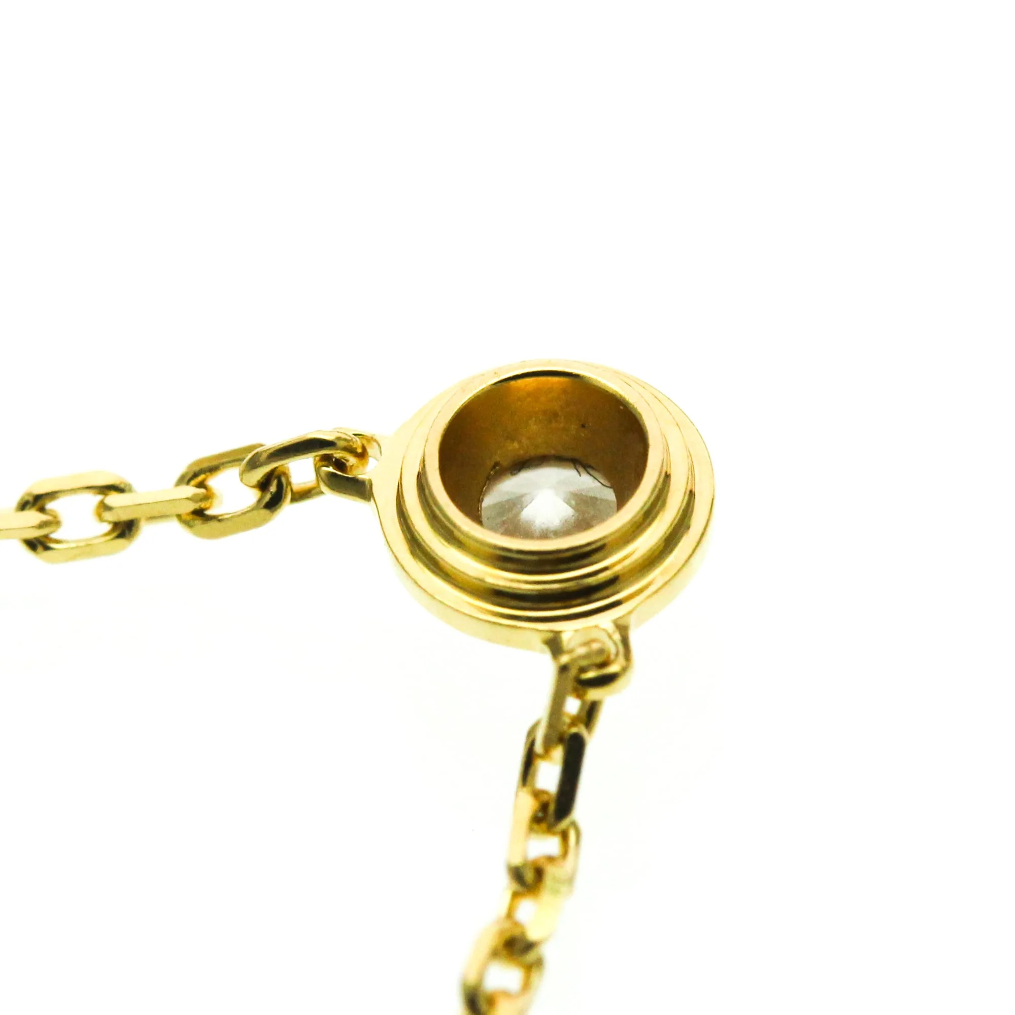 Pendant Necklace 18K Yellow Gold With Diamond - Image 8