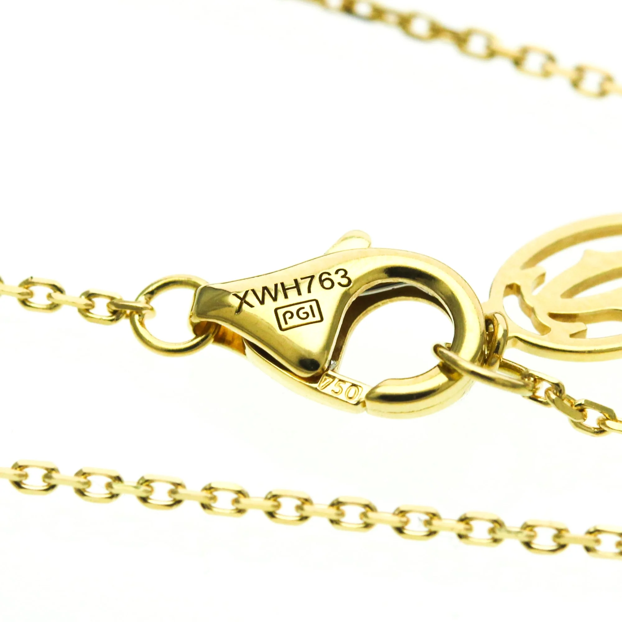 Pendant Necklace 18K Yellow Gold With Diamond - Image 9