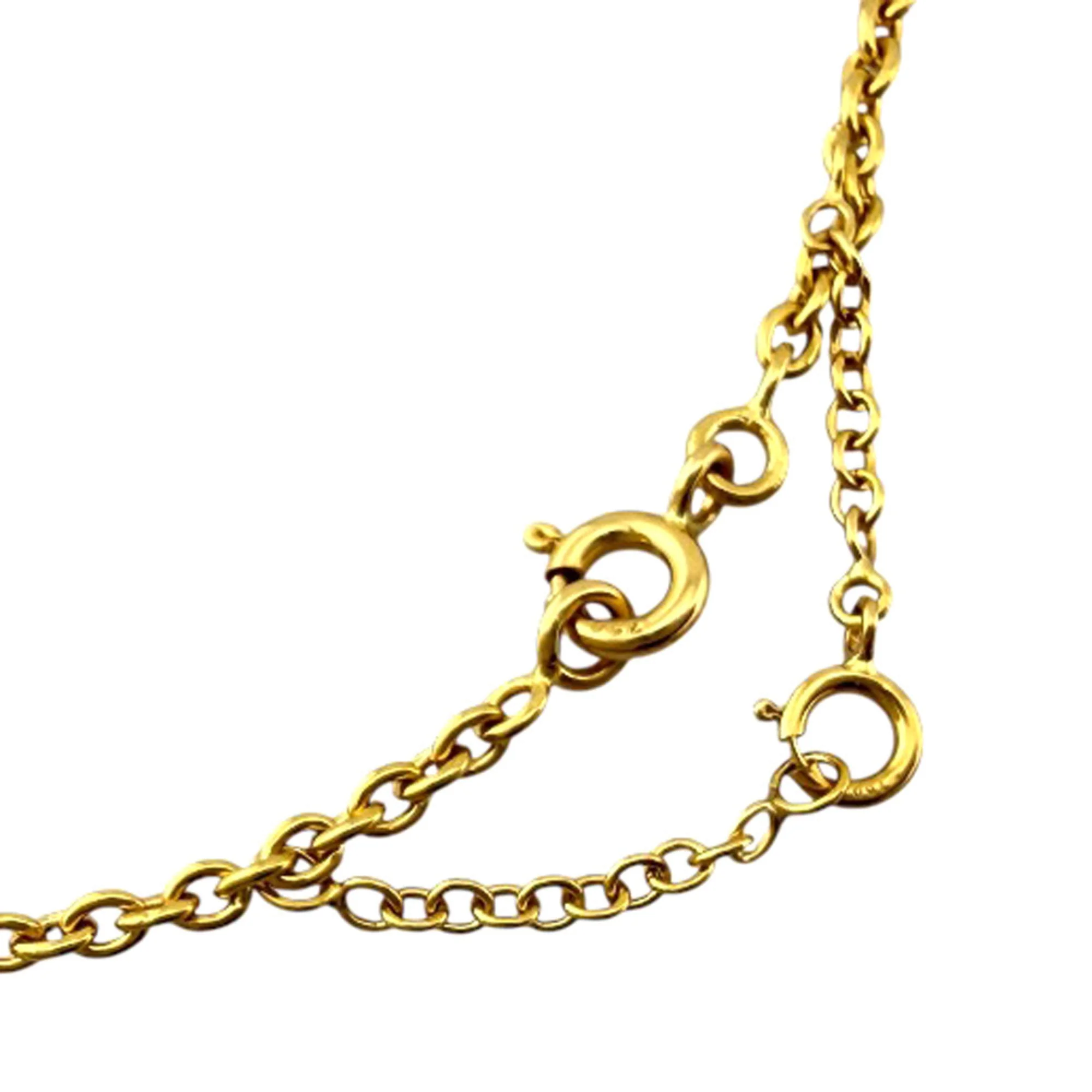 Trinity Pendant Necklace 18K Tricolor Gold - Image 7