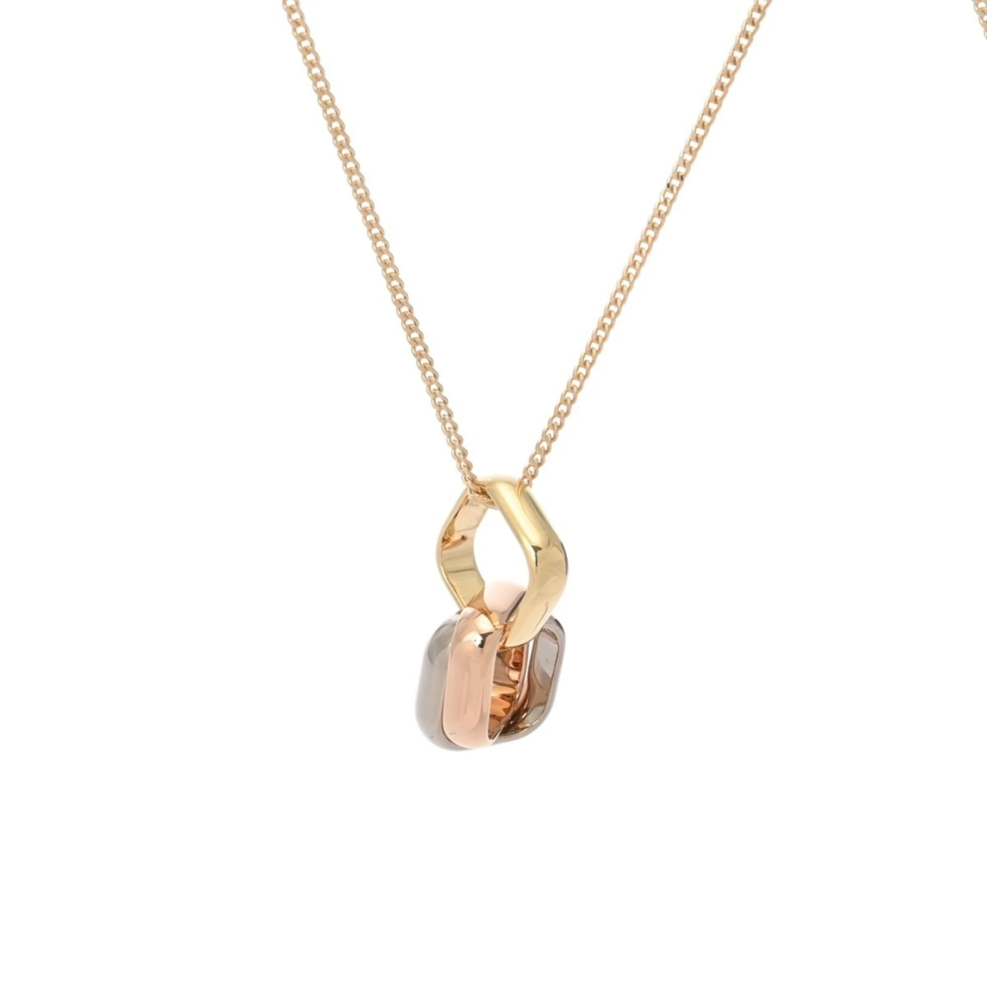 Trinity Pendant Necklace 18K Tricolor Gold - Image 3
