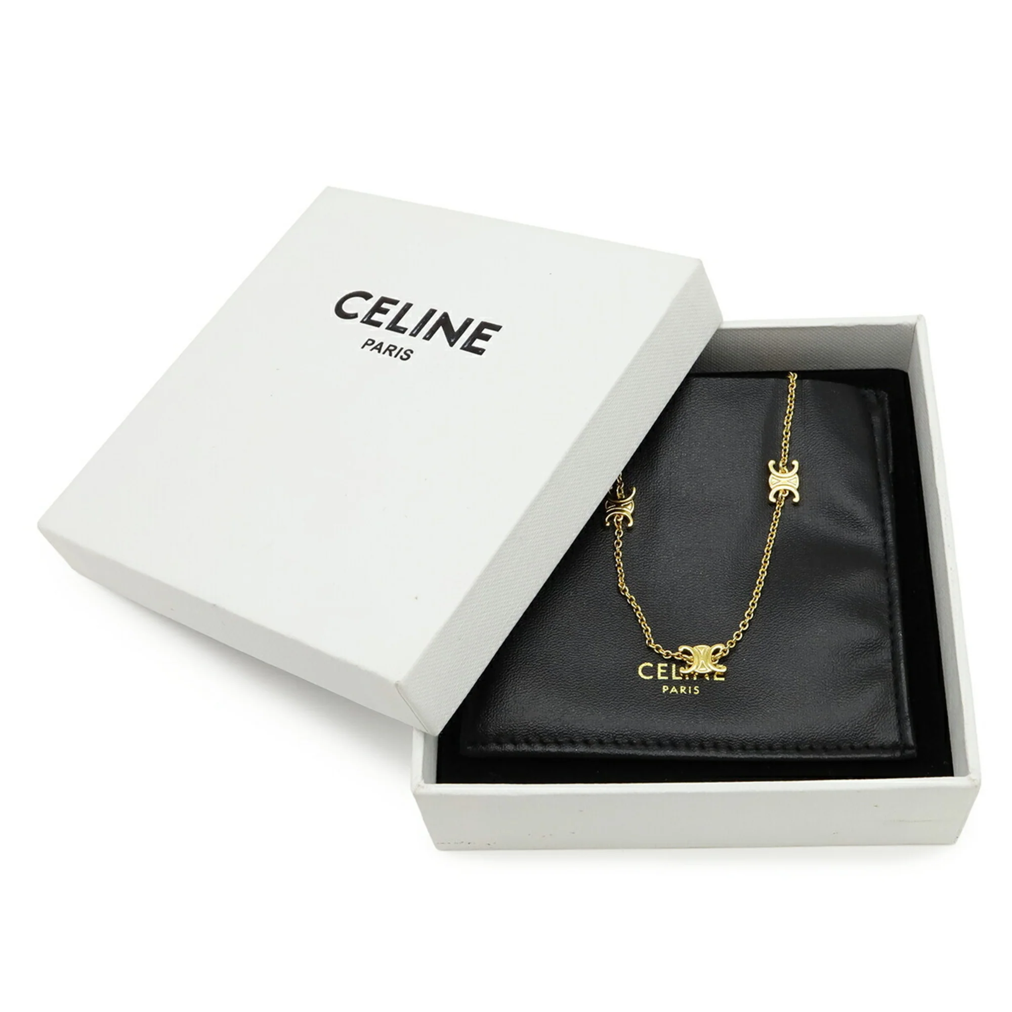 Pendant Necklace Brass Gold Mini - Image 7