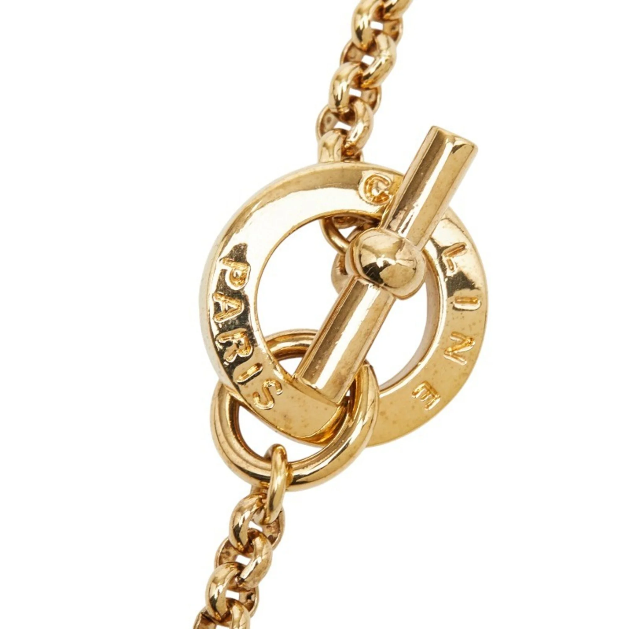Pendant Necklace Enamel and Gold - Image 5