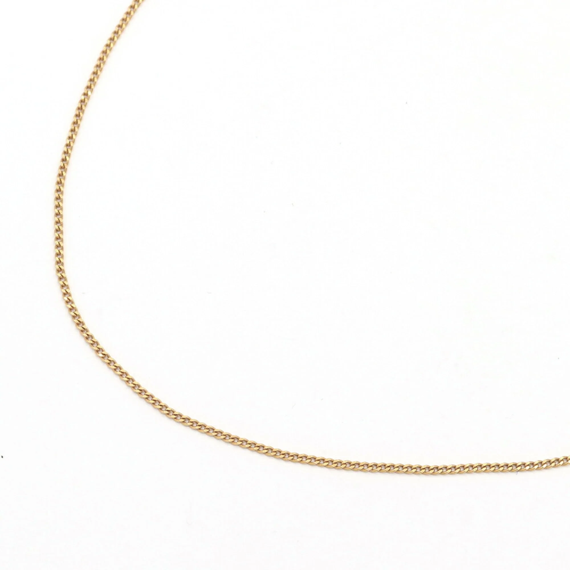 Pendant Necklace Gold Metal