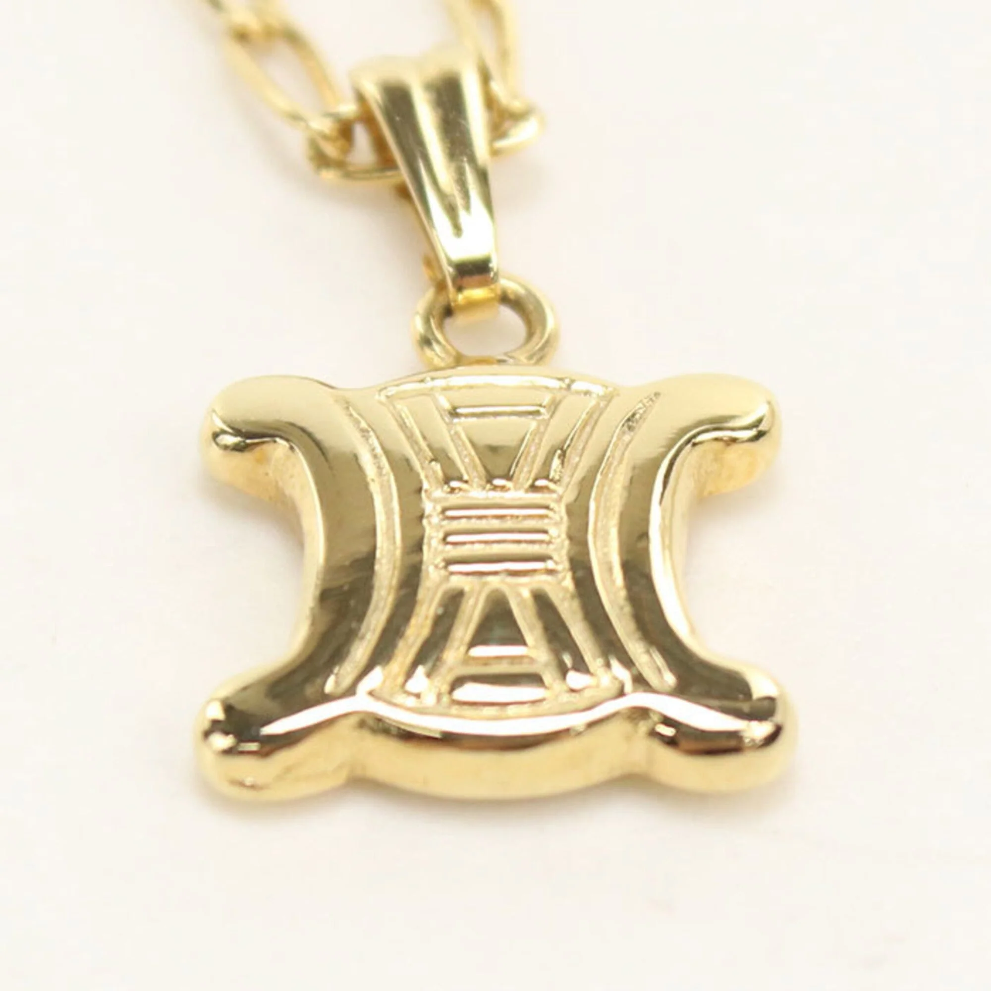 Pendant Necklace Metal Gold - Image 3