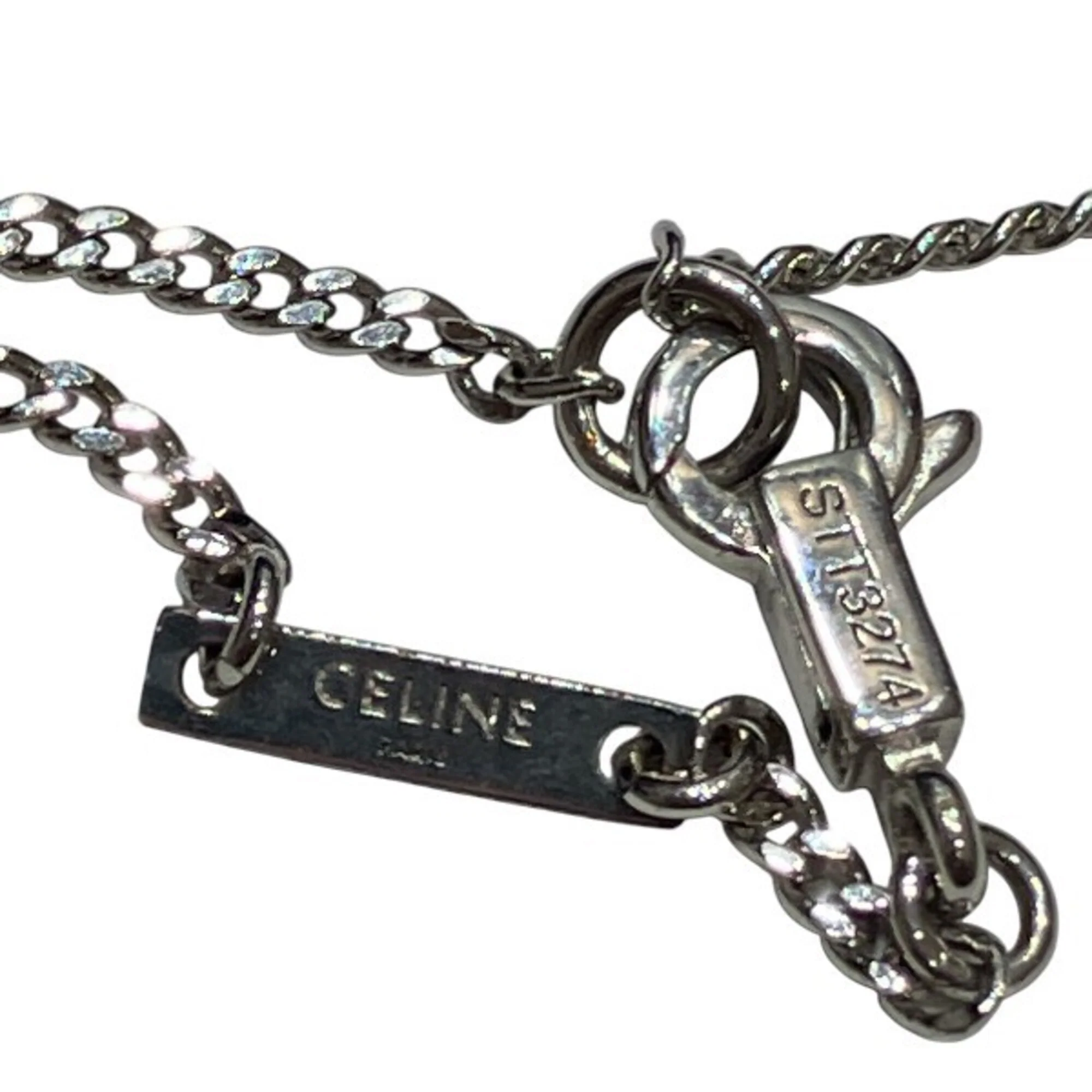 Triomphe Pendant Necklace Silver Metal - Image 2