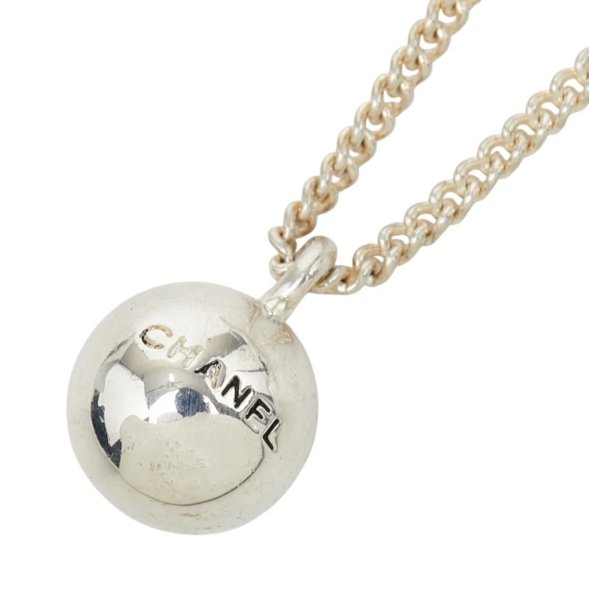 Ball Pendant Necklace Metal