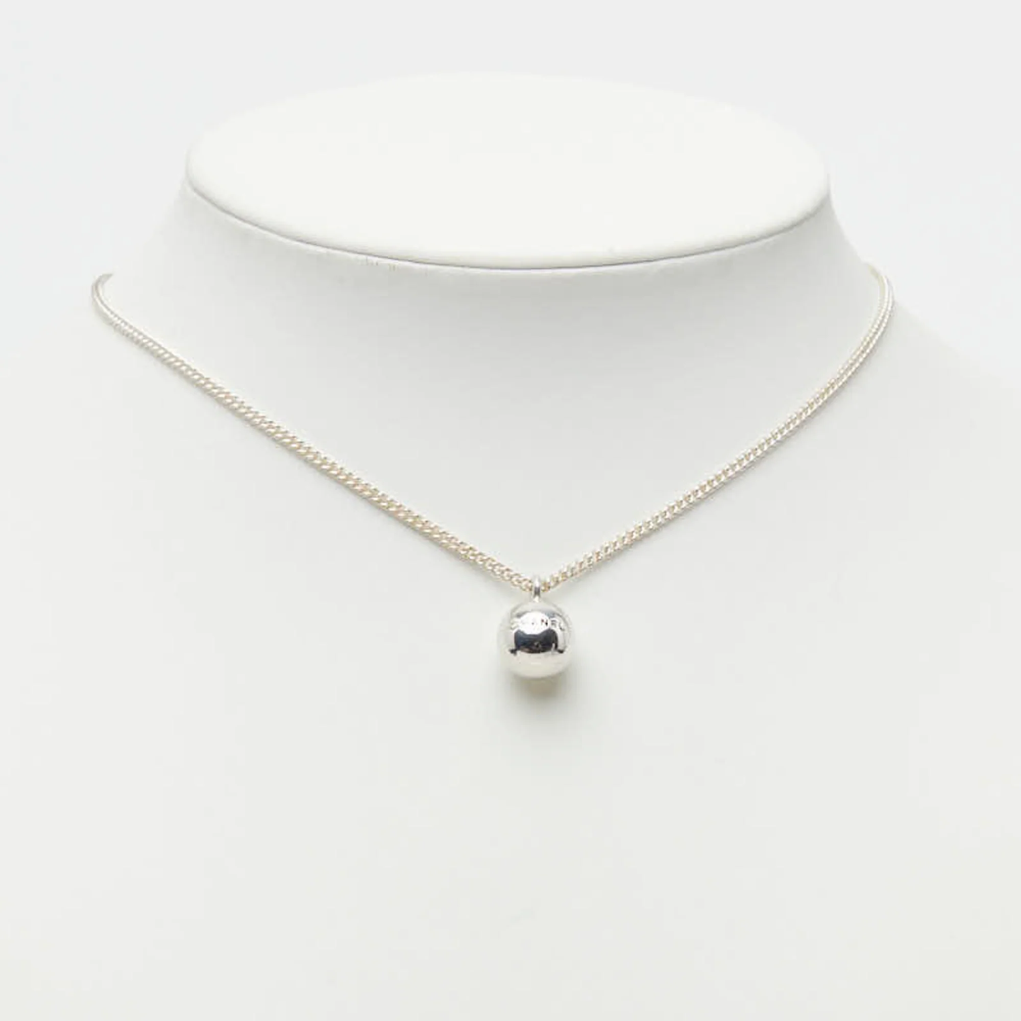 Ball Pendant Necklace Metal - Image 6