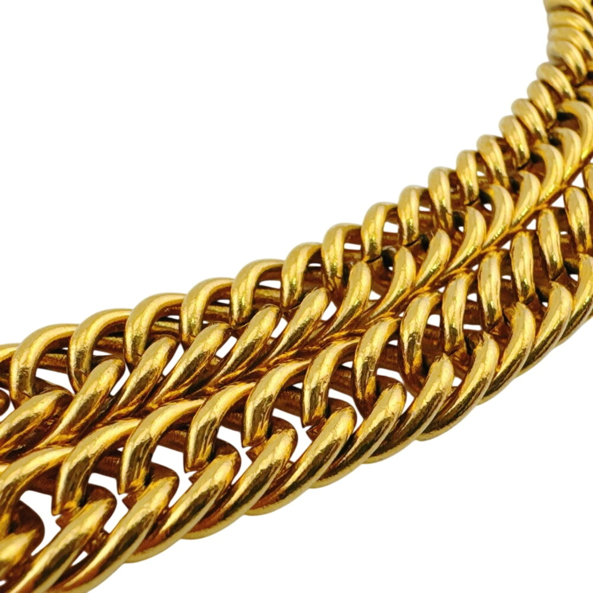 CC Logo Chain Necklace Metal - Image 5
