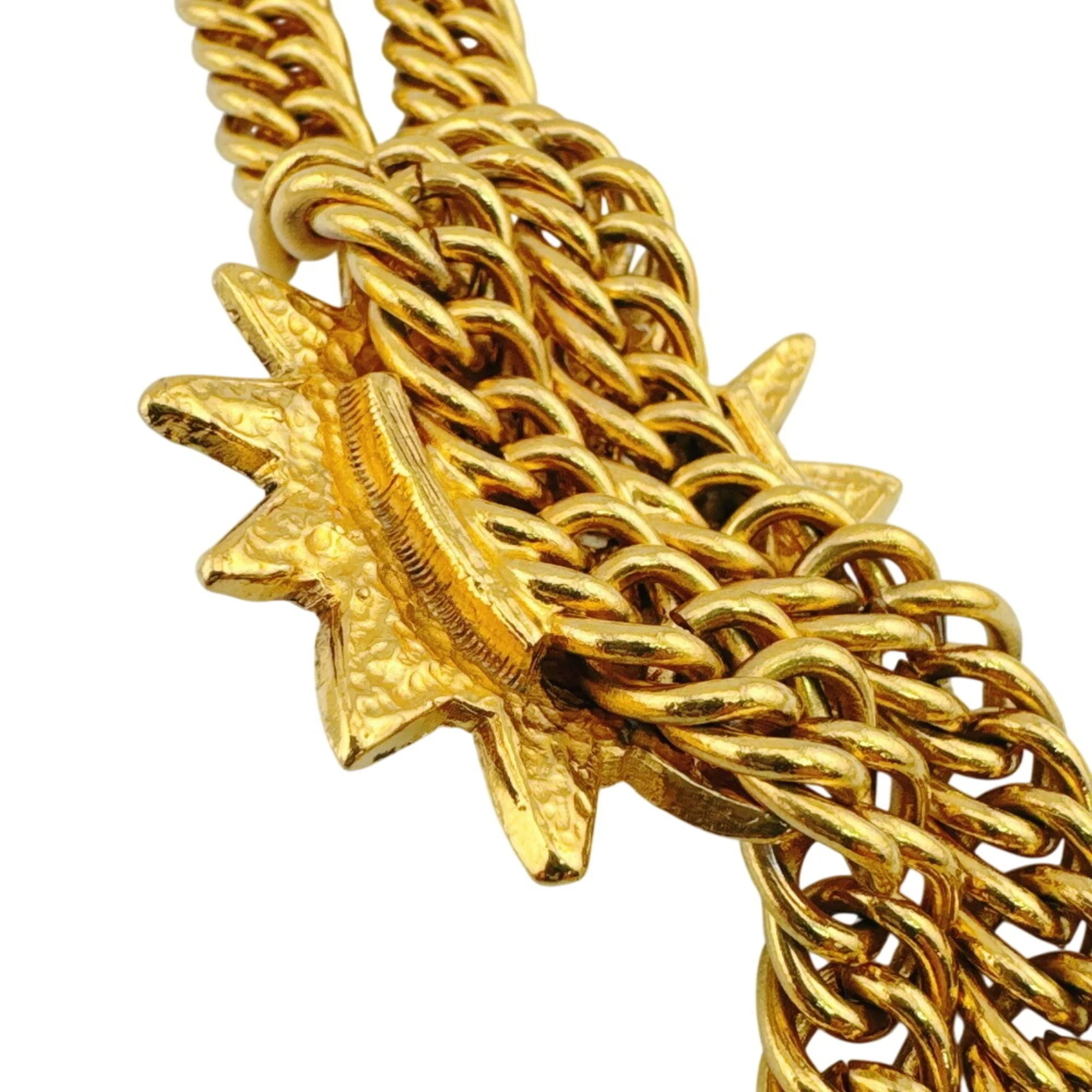 CC Logo Chain Necklace Metal - Image 7