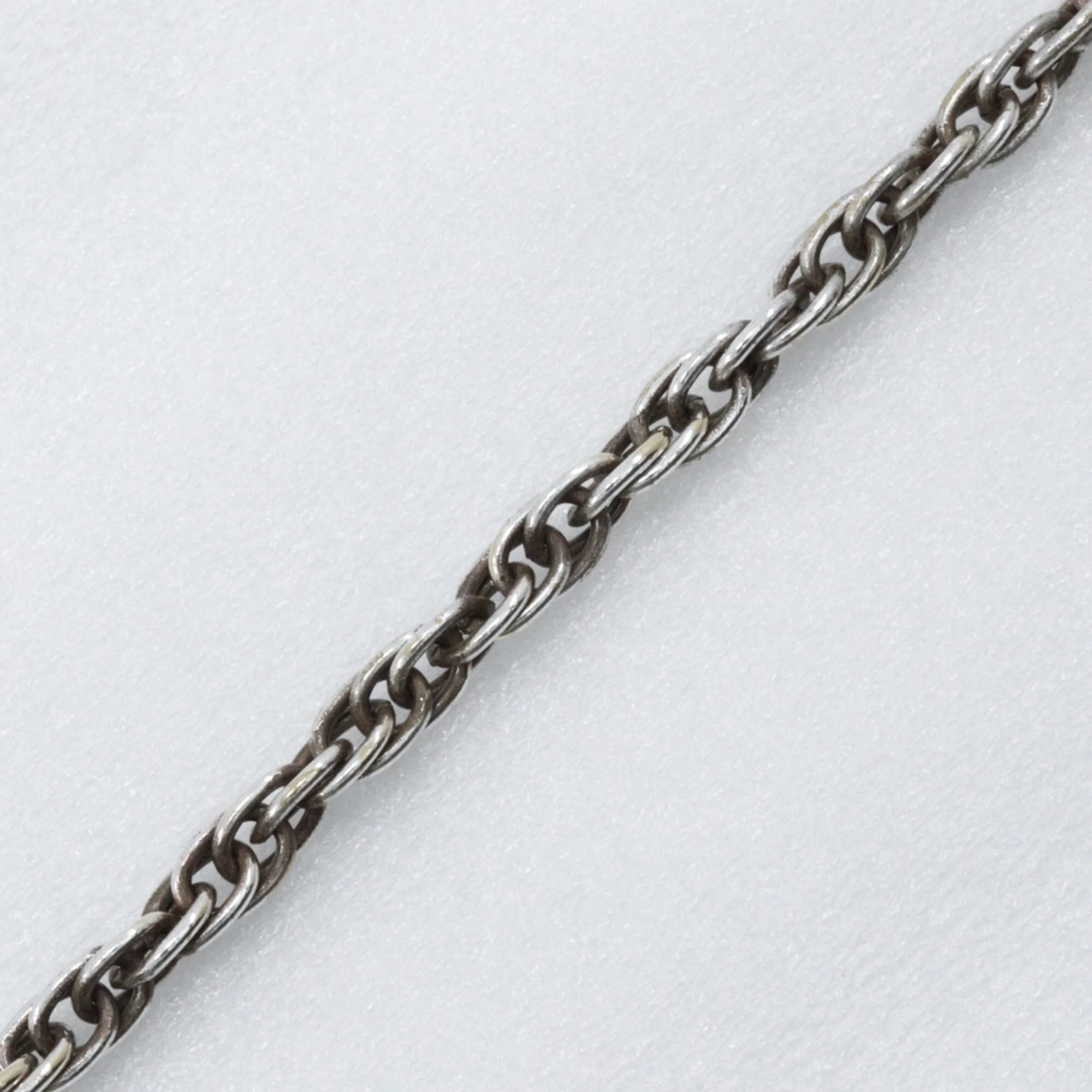 CC Logo Flower Pendant Necklace Metal - Image 4