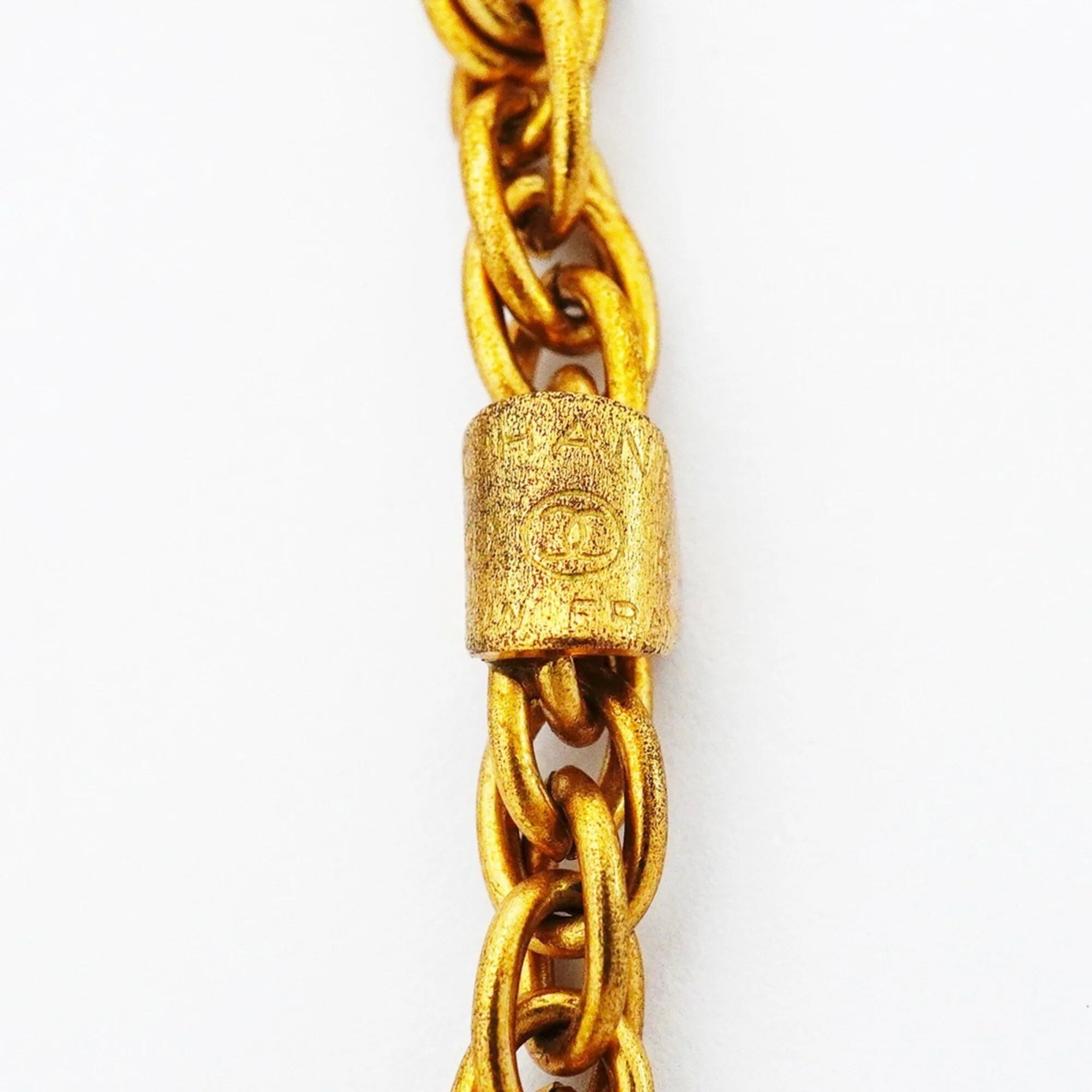 CC Logo Pendant Necklace Metal - Image 6