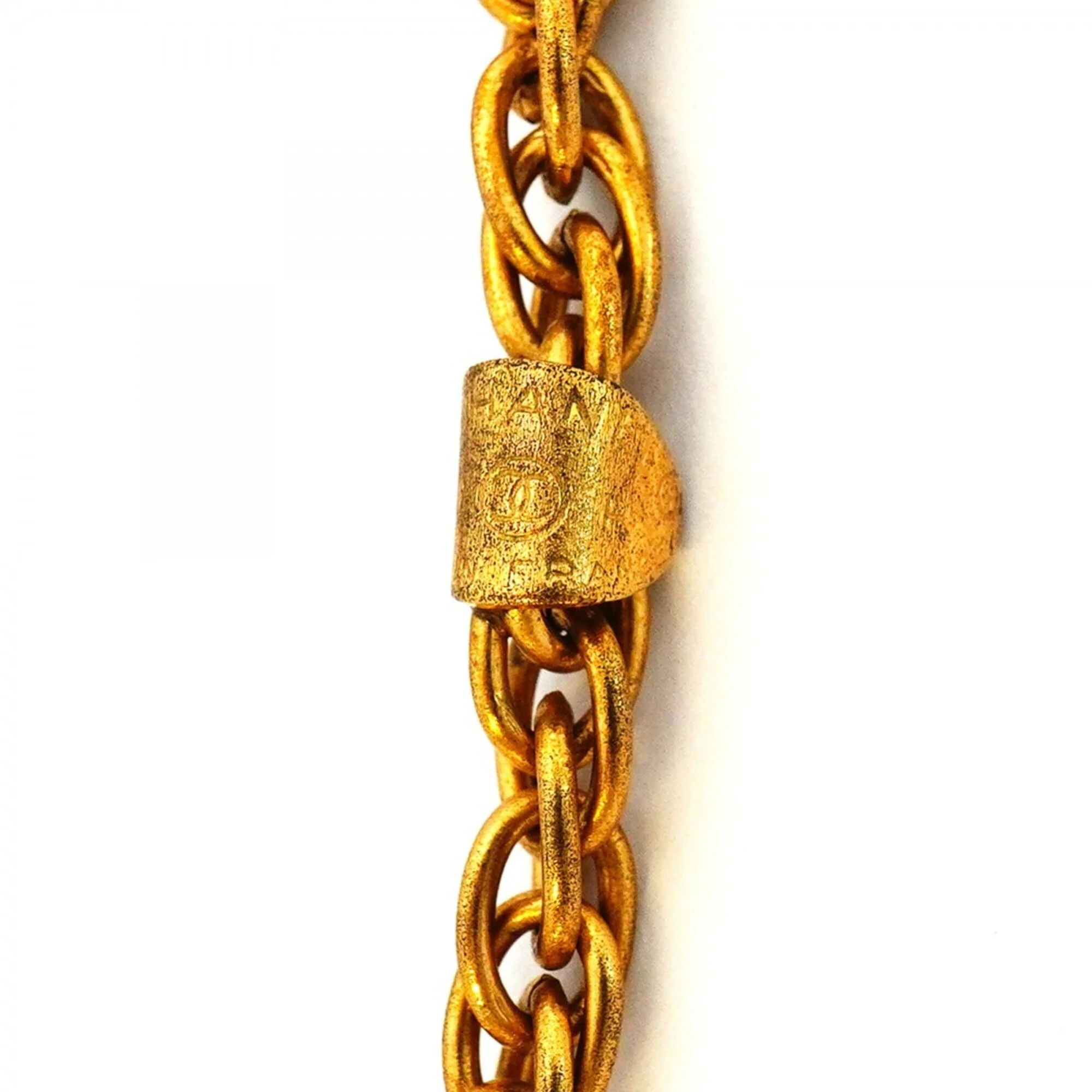 CC Logo Pendant Necklace Metal - Image 7