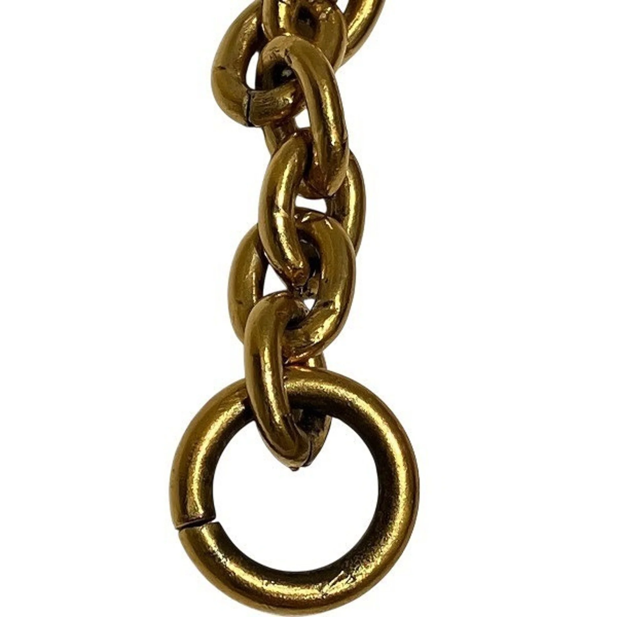 CC Logo Pendant Necklace Metal - Image 2