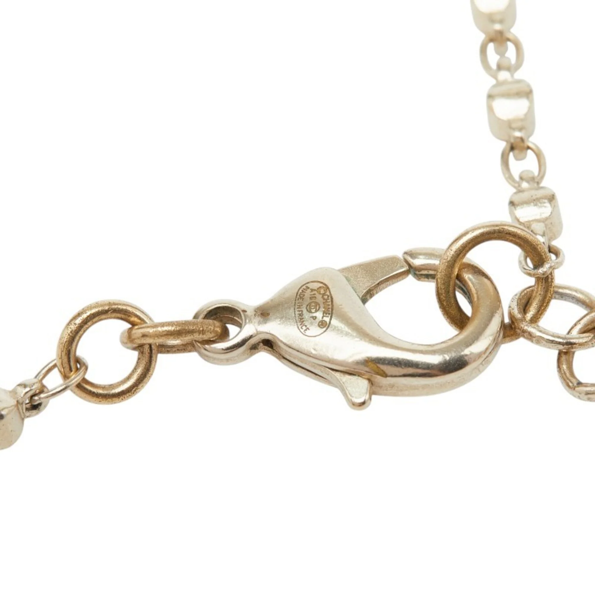 CC Logo Pendant Necklace Metal - Image 5