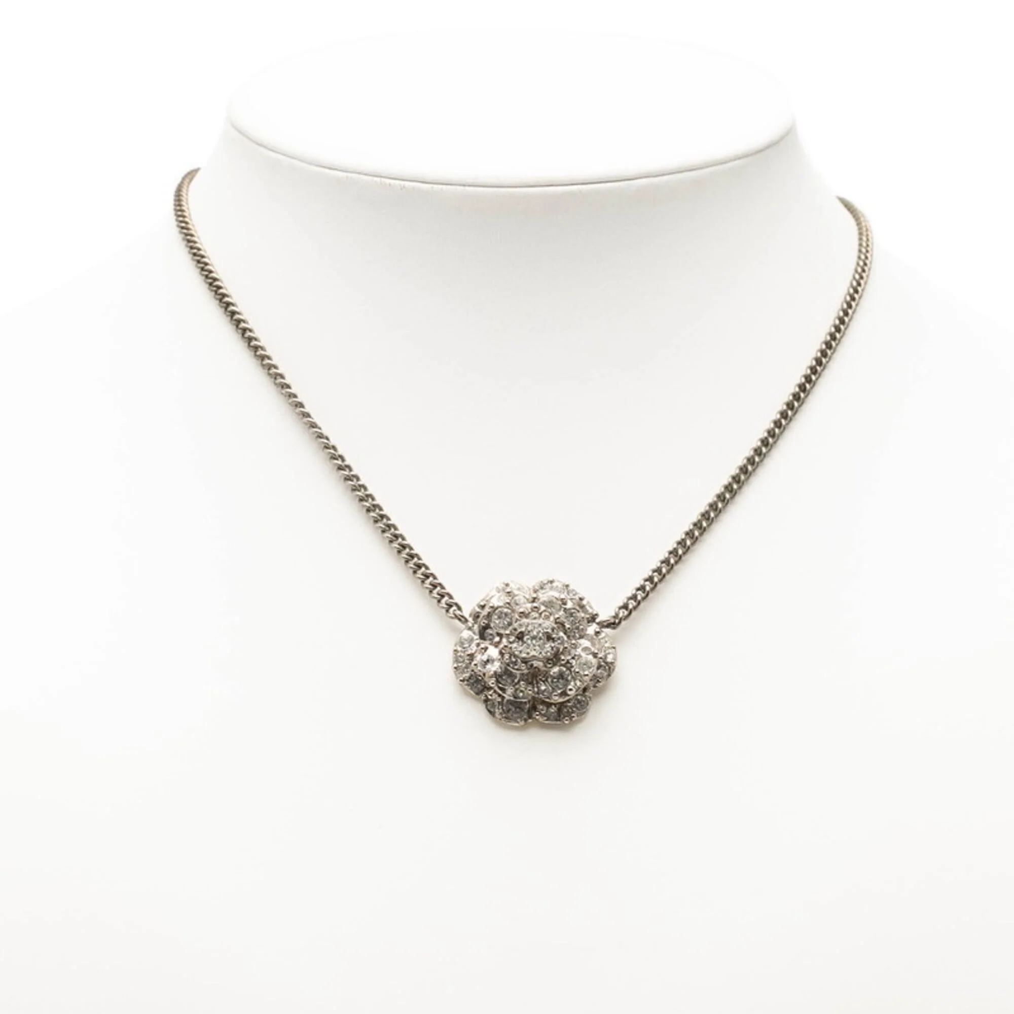 CC Logo Pendant Necklace Metal - Image 6