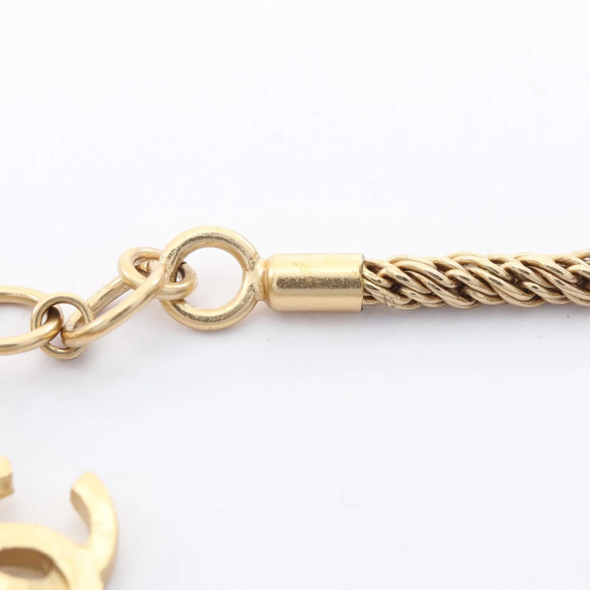CC Logo Pendant Necklace Metal - Image 7