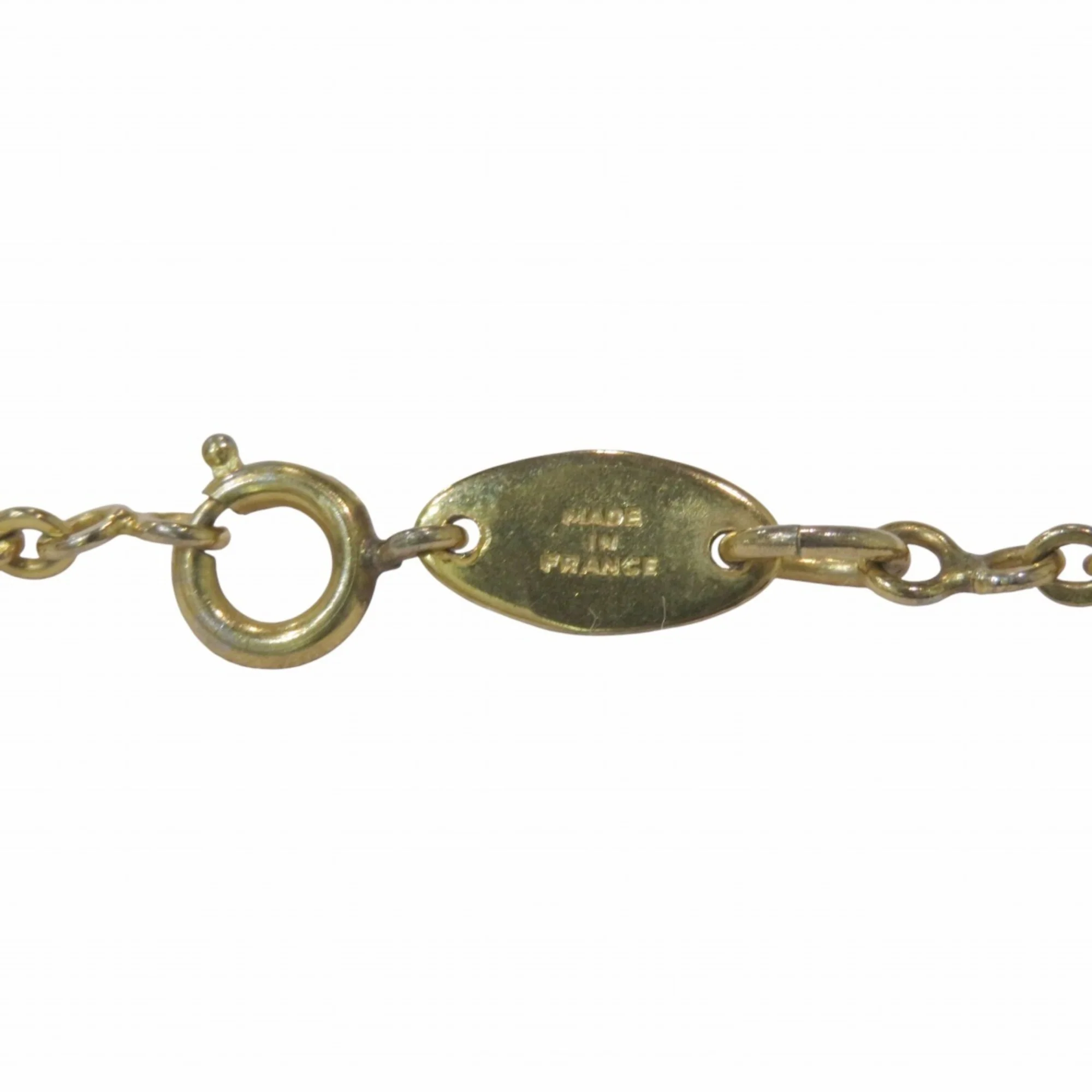 CC Logo Pendant Necklace Metal - Image 6