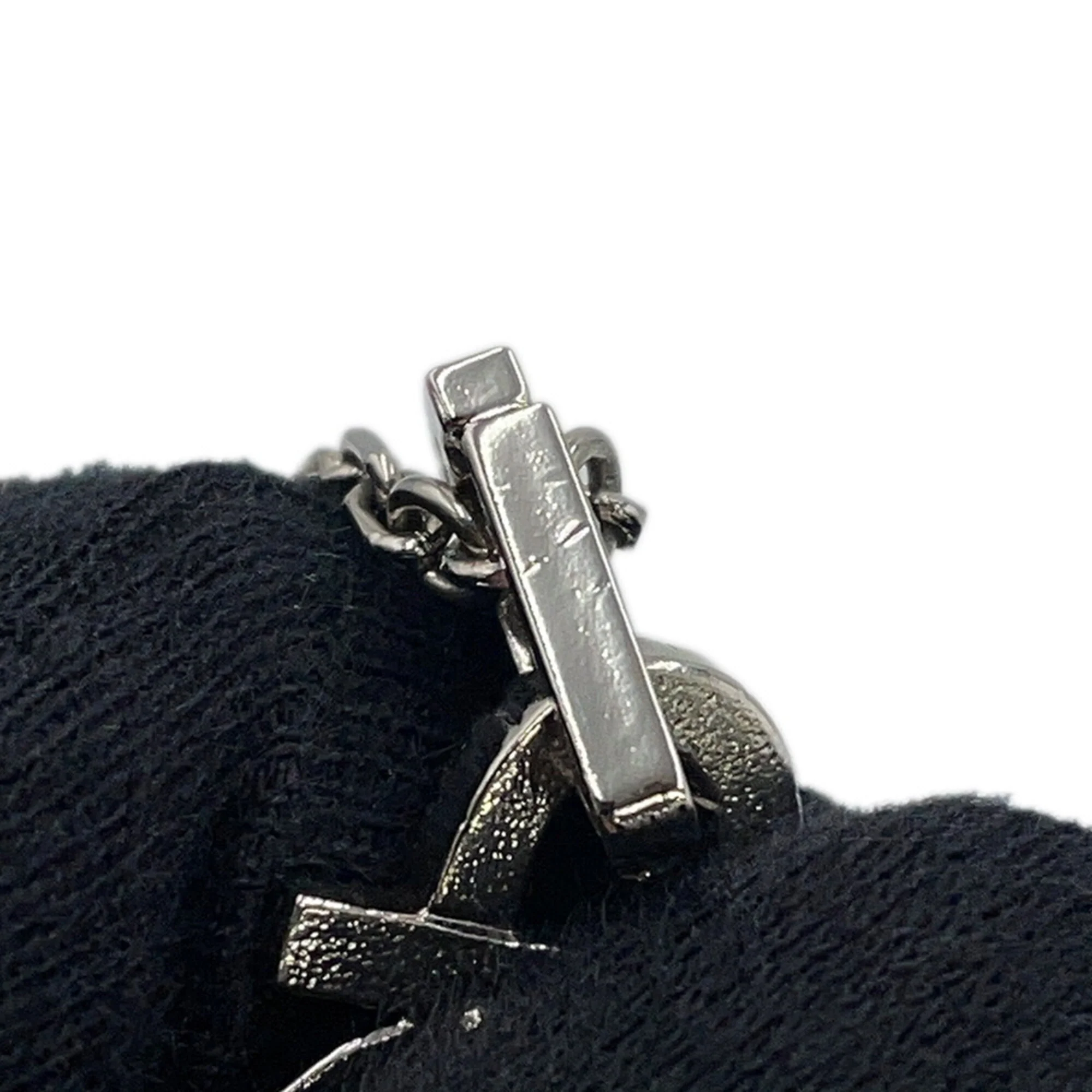 CC Logo Pendant Necklace Metal - Image 7