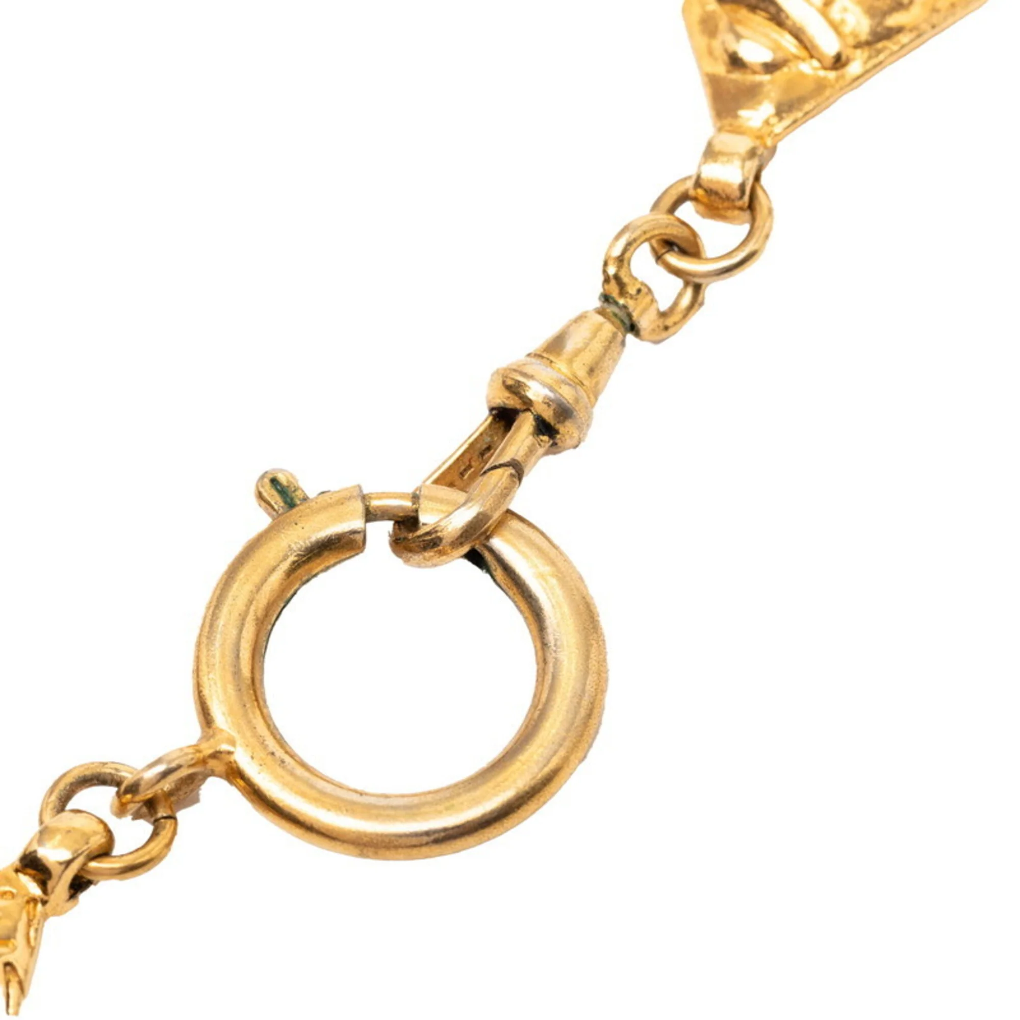 Mademoiselle Matelassé Diamond-Shaped Pendant Necklace Metal - Image 4