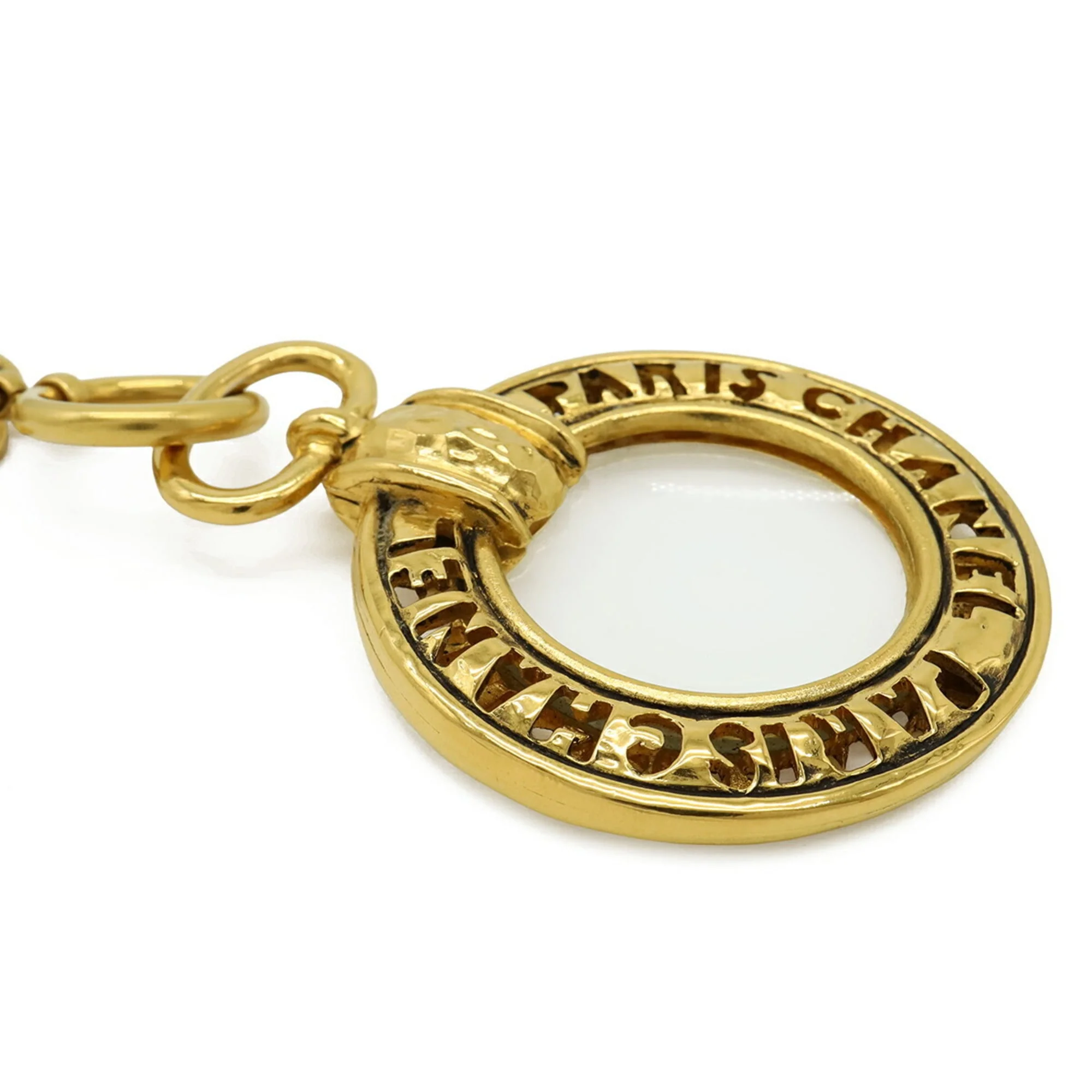 Magnifying Glass Pendant Necklace Metal - Image 5