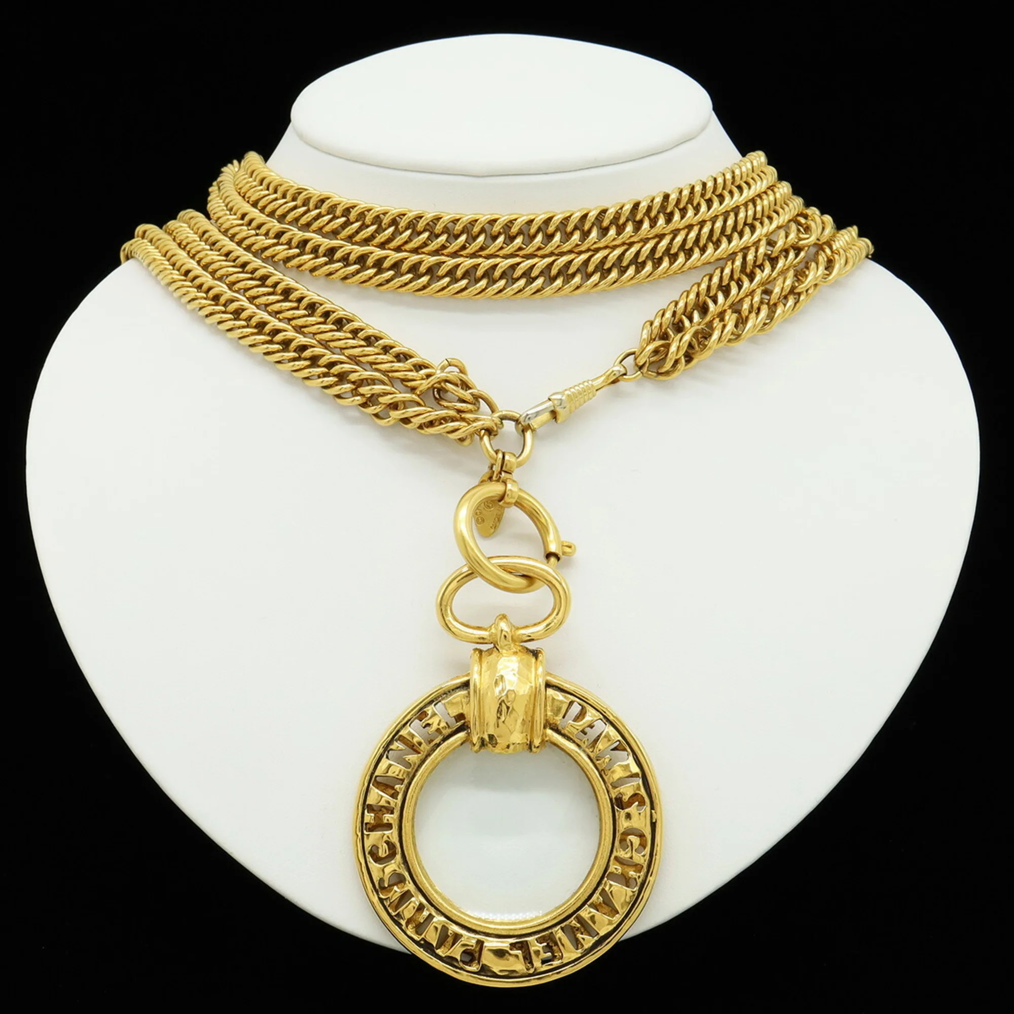 Magnifying Glass Pendant Necklace Metal - Image 9