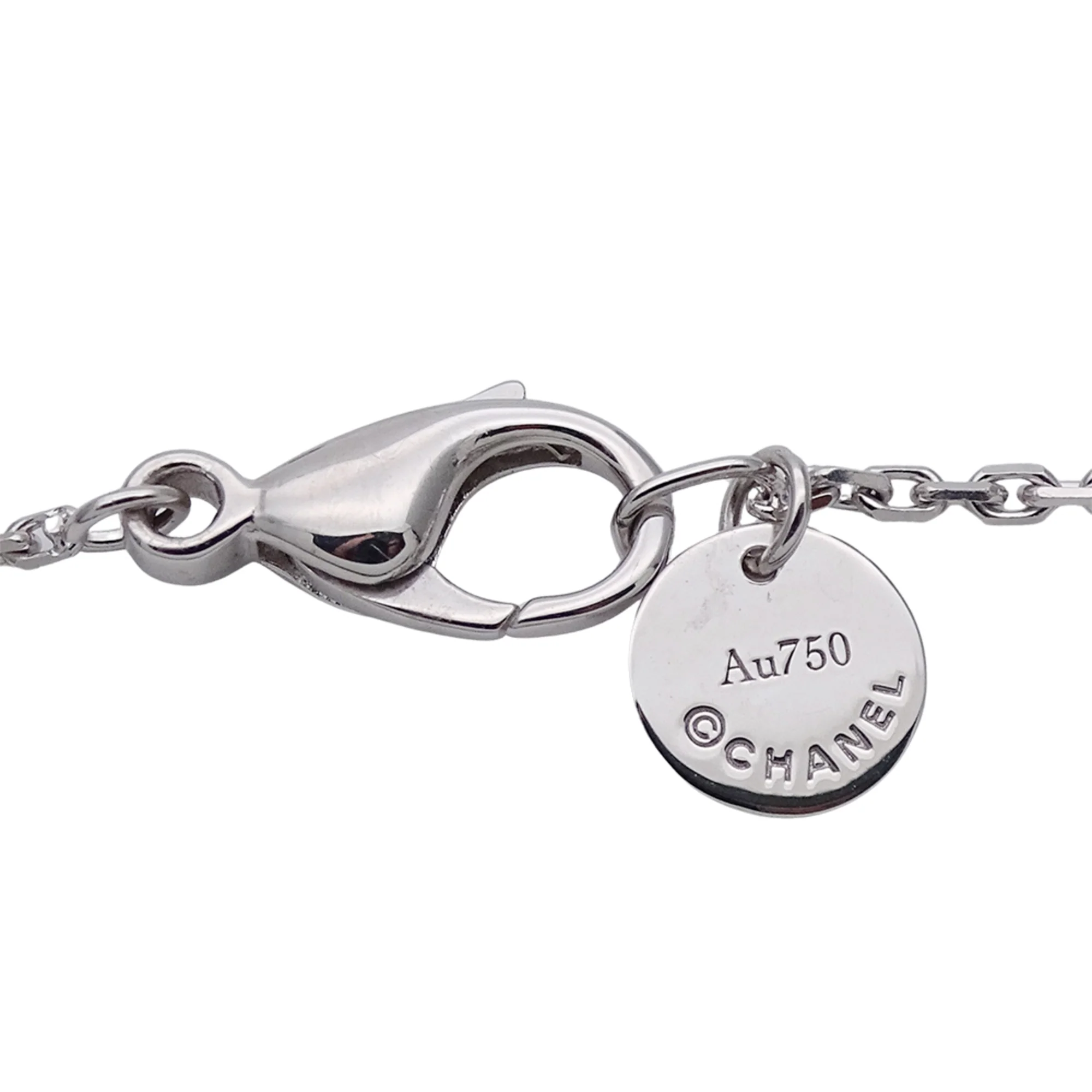 Pendant Necklace 18K White Gold - Image 6