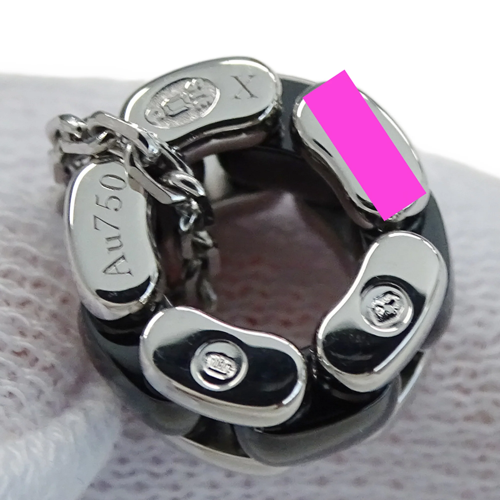 Pendant Necklace 18K White Gold - Image 8