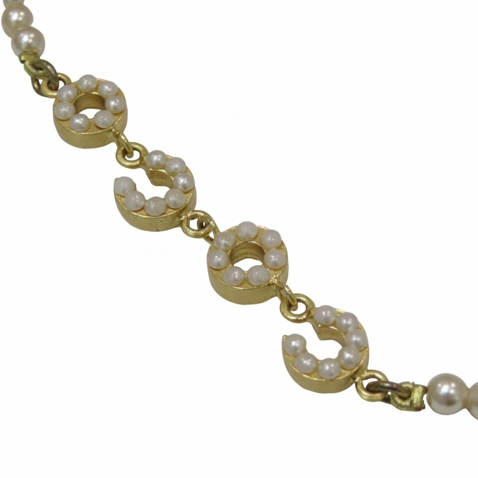 Pendant Necklace Artificial Pearl and Gold - Image 8