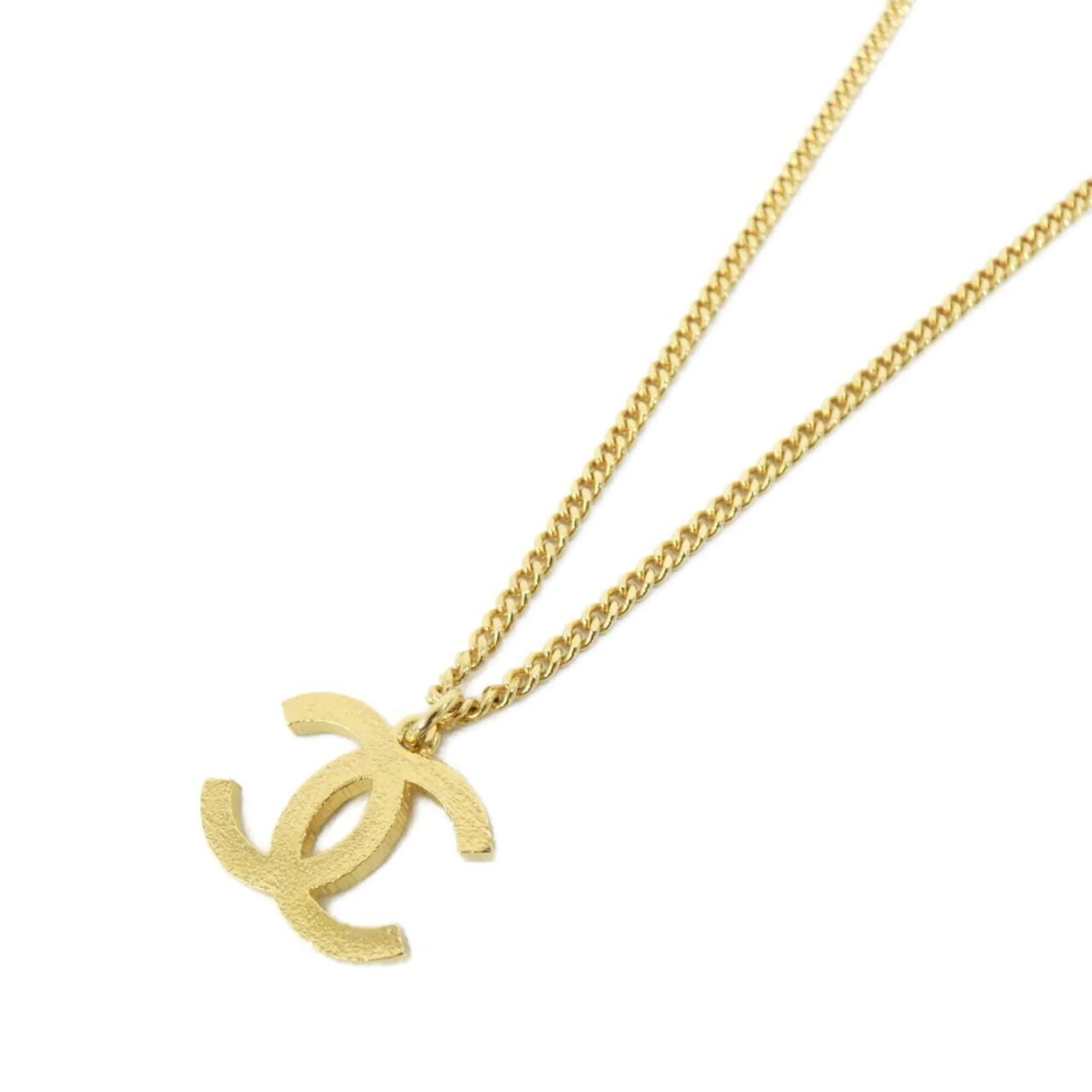 Pendant Necklace Metal Black and Gold - Image 3