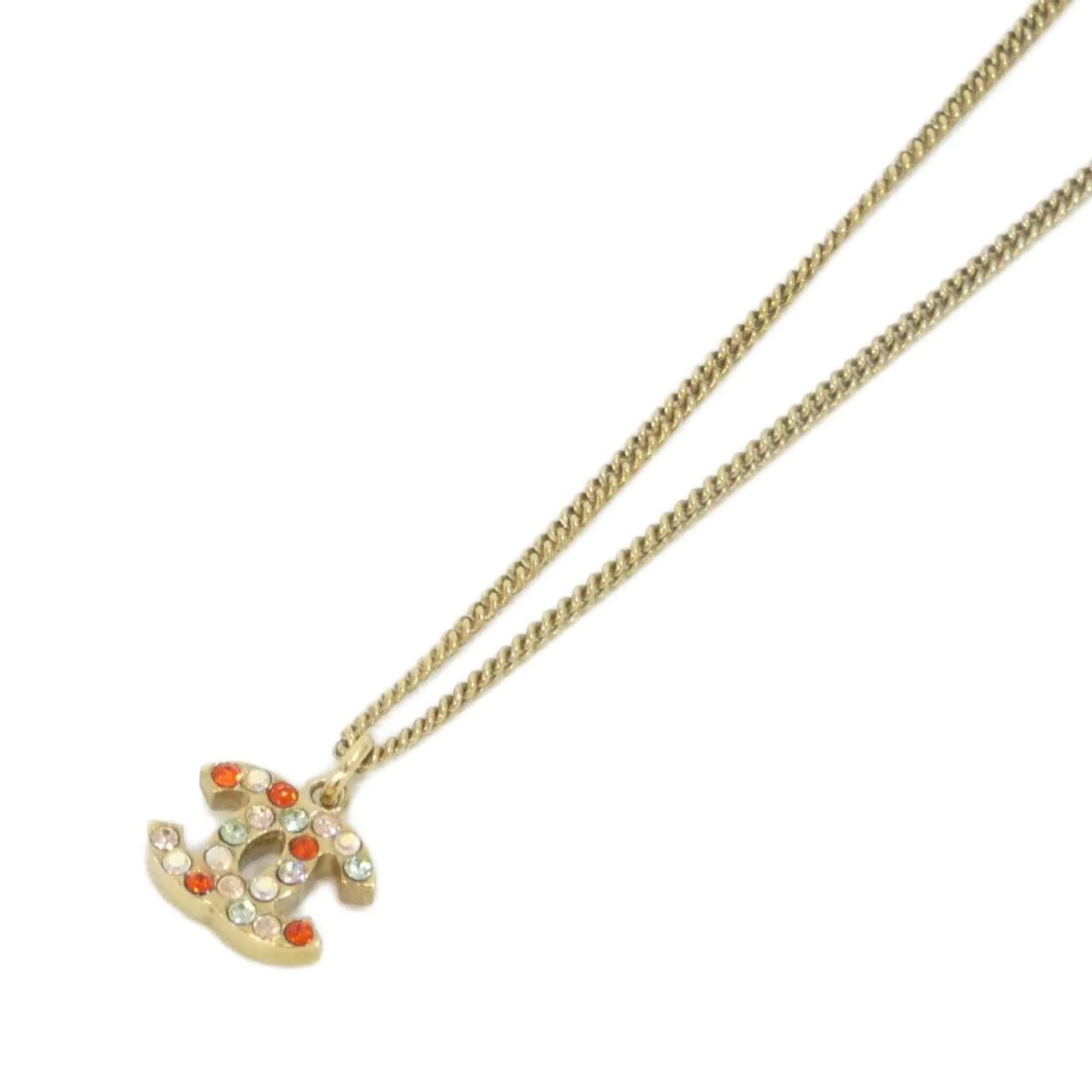Pendant Necklace Metal Gold Multi-color