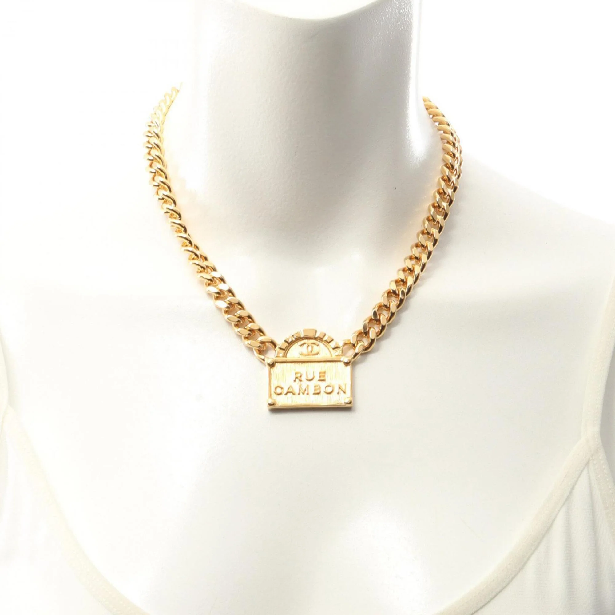 Pendant Necklace Metal Rue Cambon - Image 5