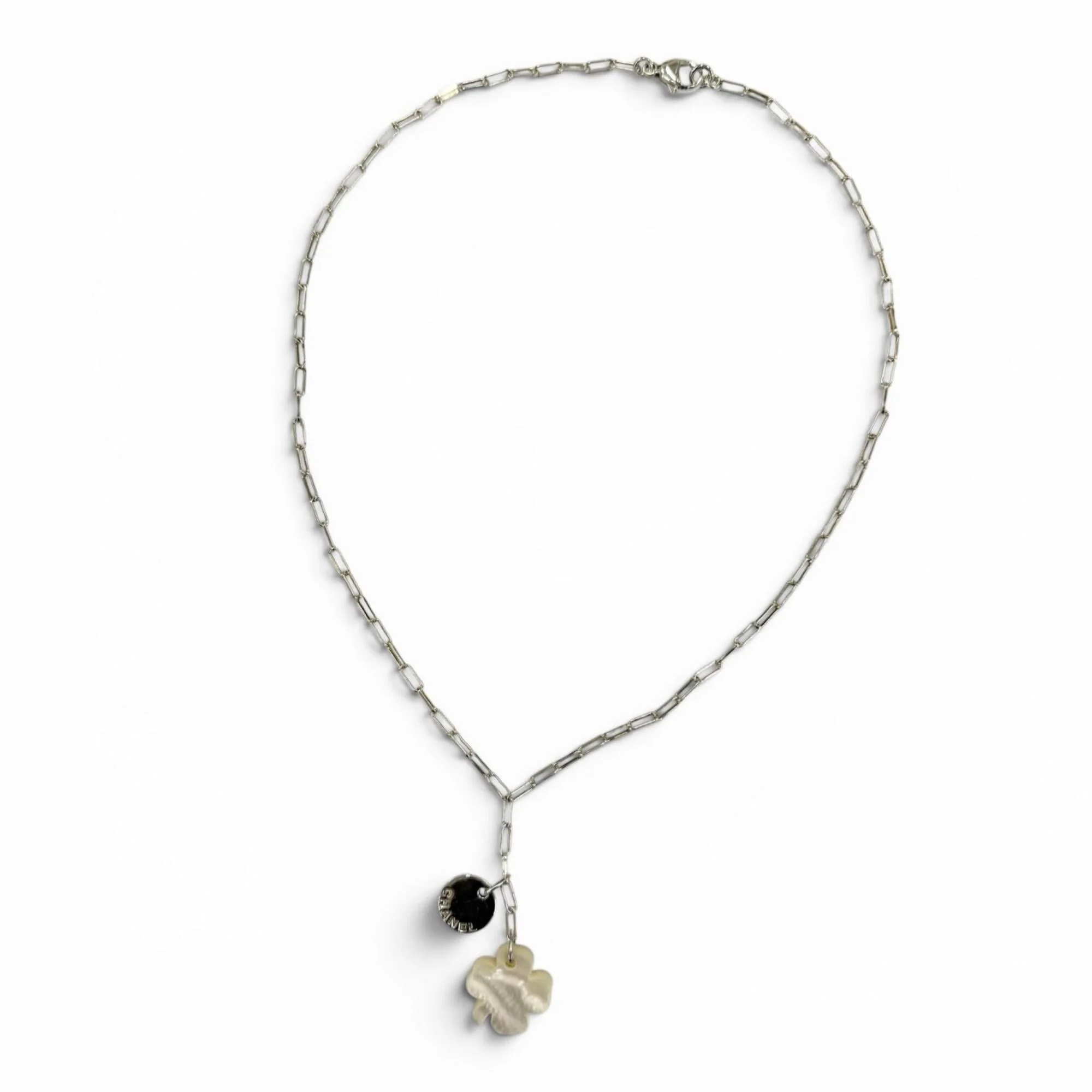 Pendant Necklace Shell and Sterling Silver - Image 2