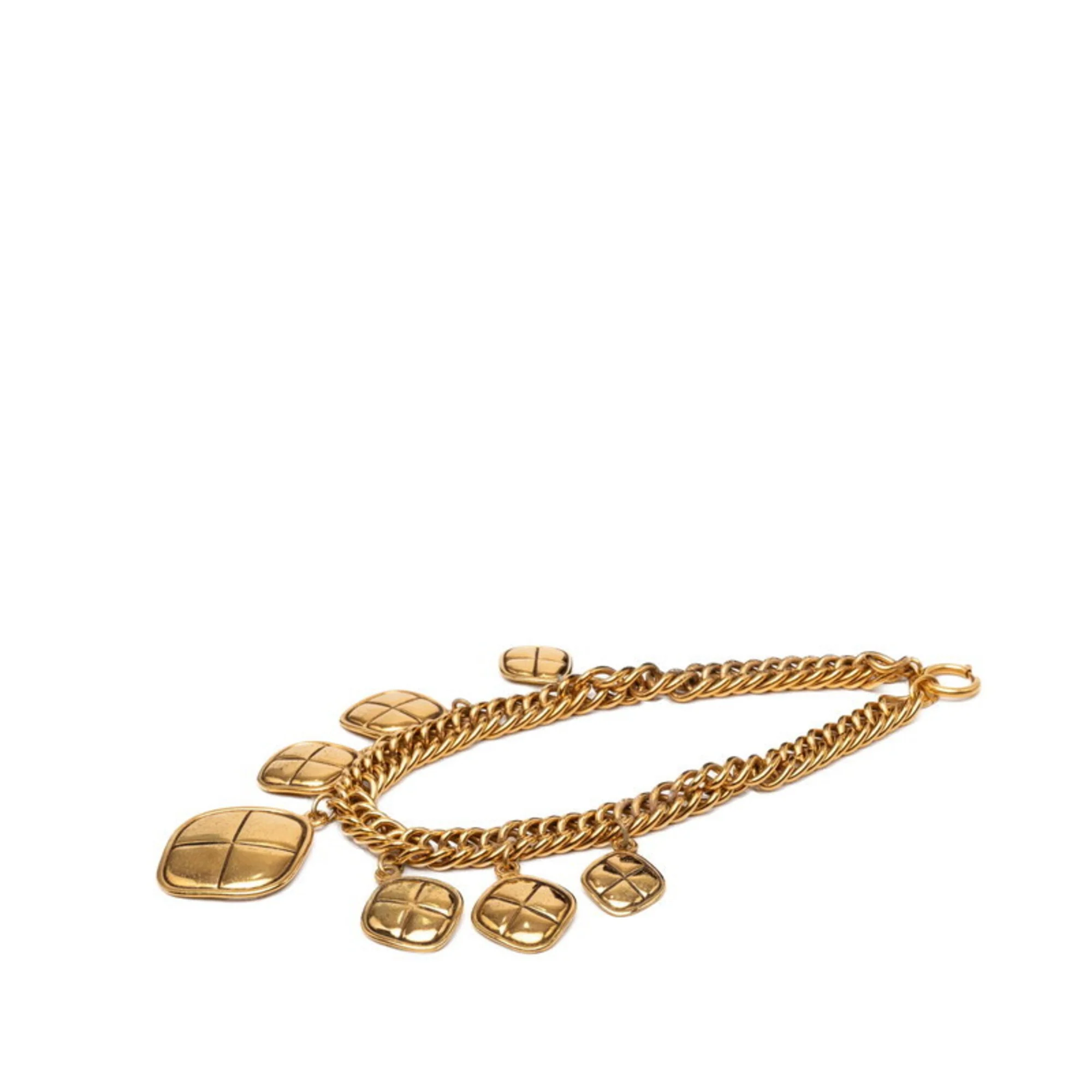 Vintage Pendant Necklace Gold - Image 4