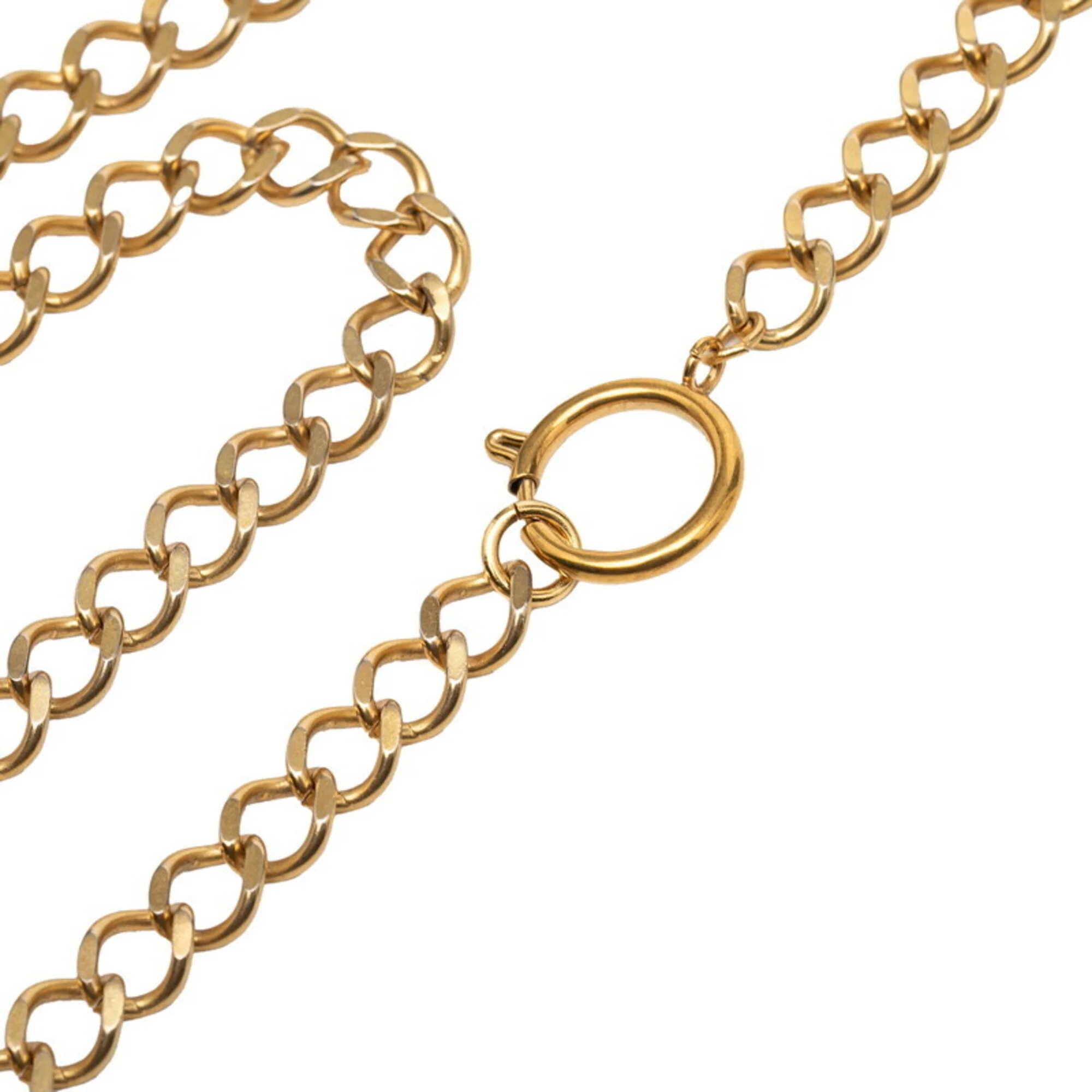 Vintage Pendant Necklace Gold - Image 4